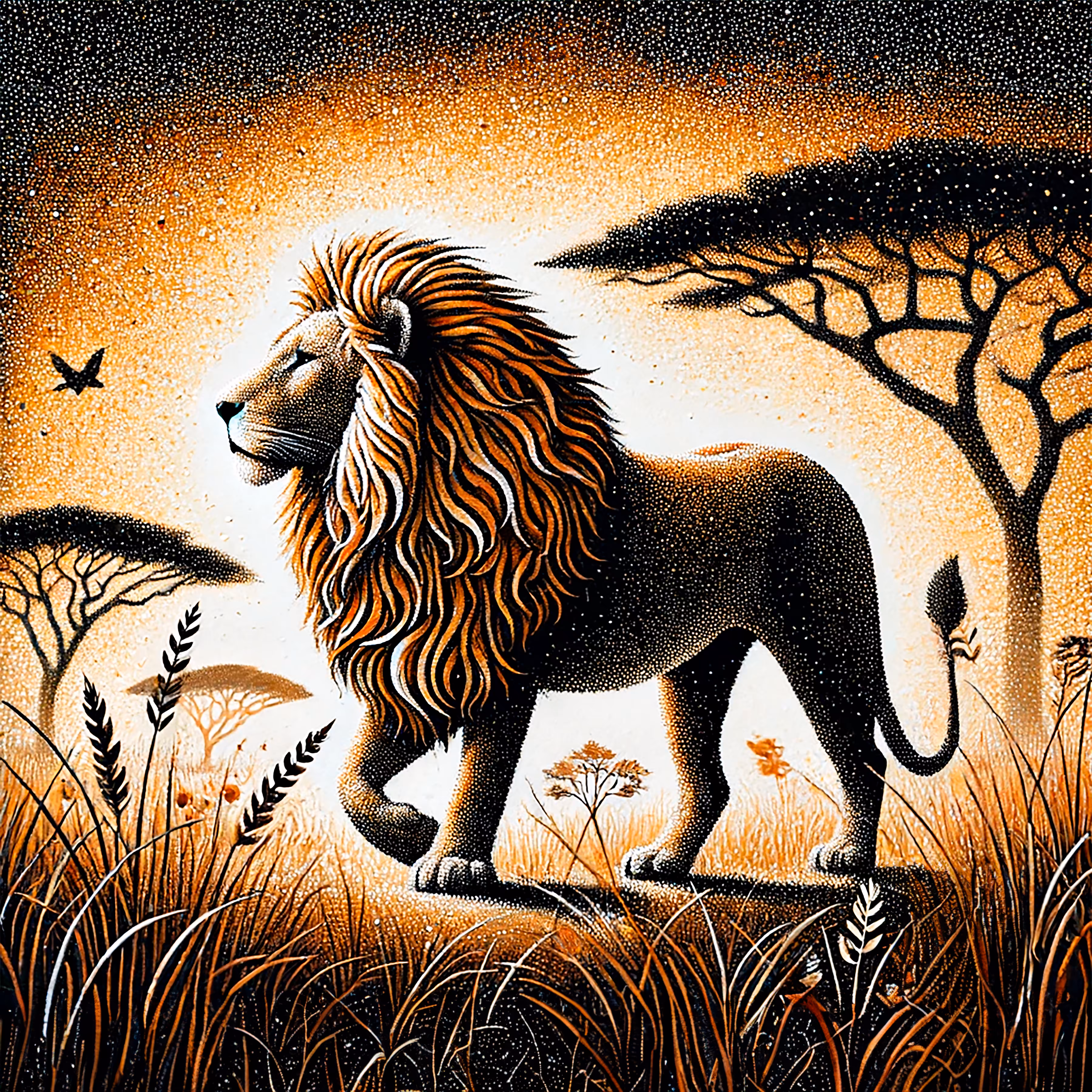 Majesty, Wall art