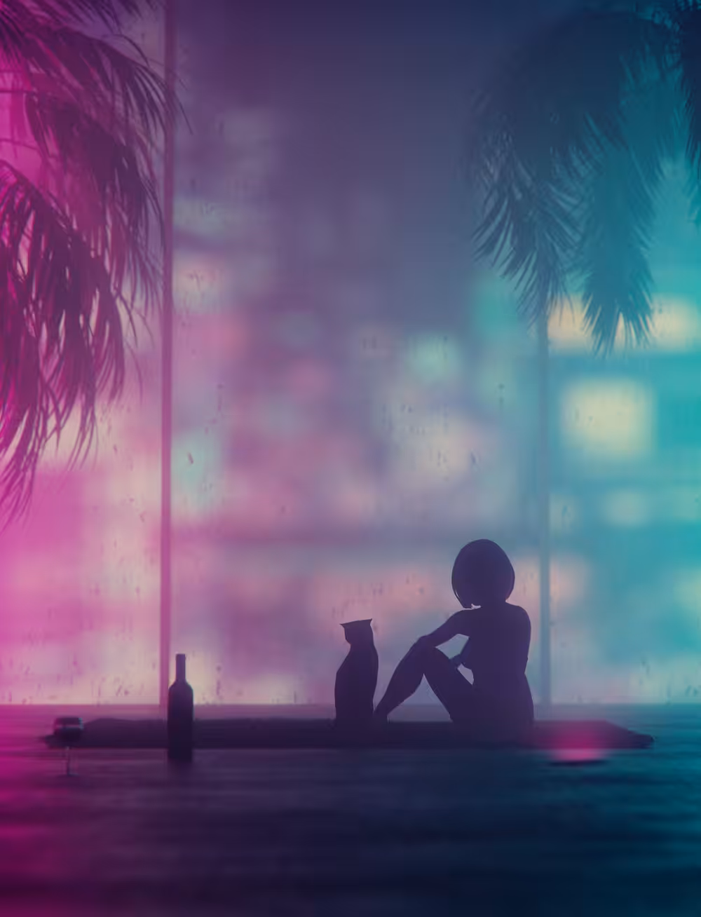 Alone.