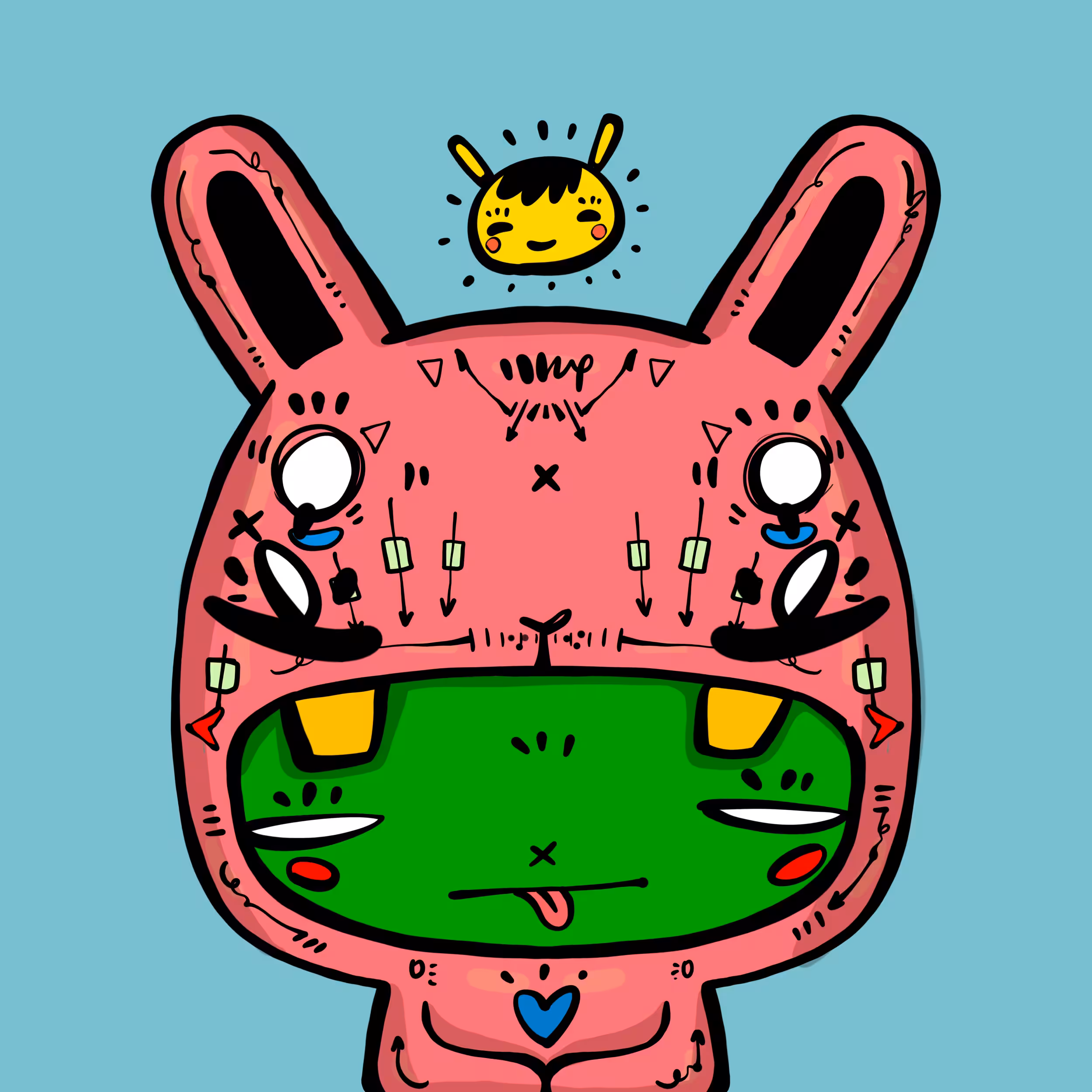 TKP BAD BUNNY #0858
