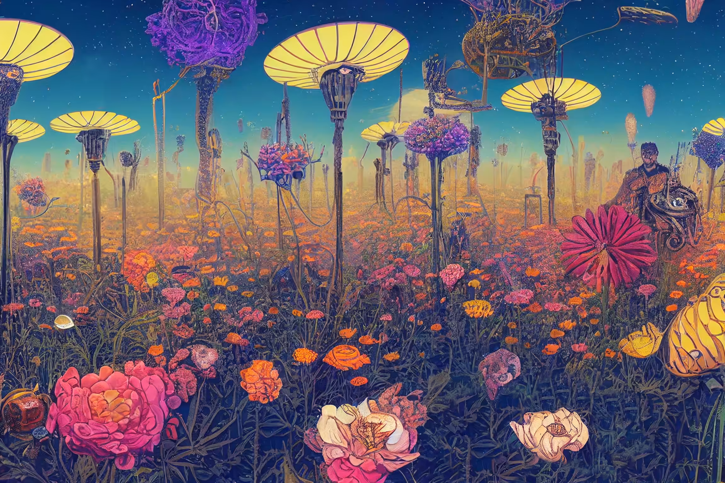 Collector of flower nectar