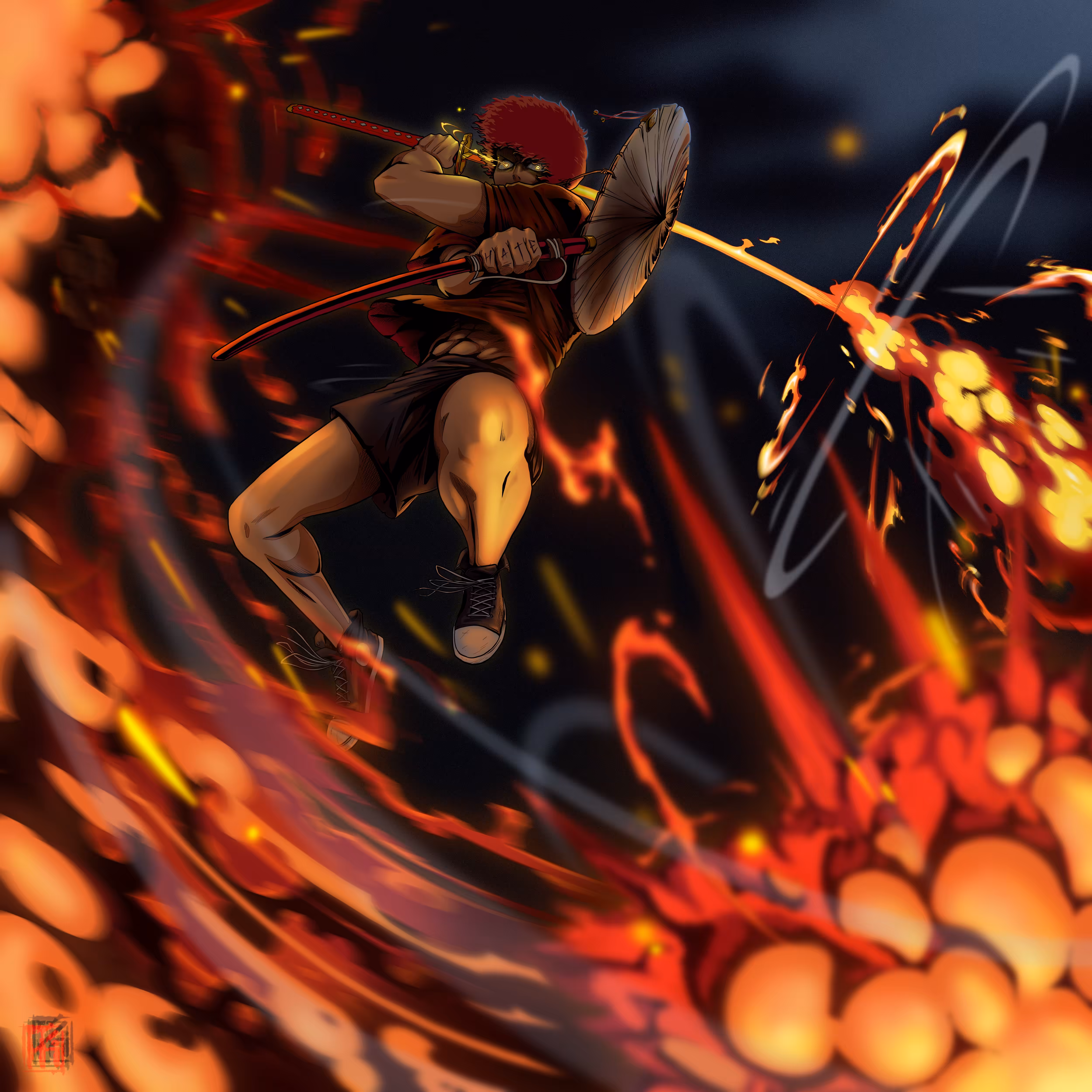 Fugaku#2 Phoenix rising from the ashes