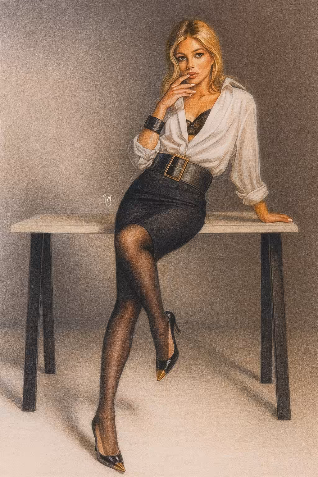 Power Draped in Silk
