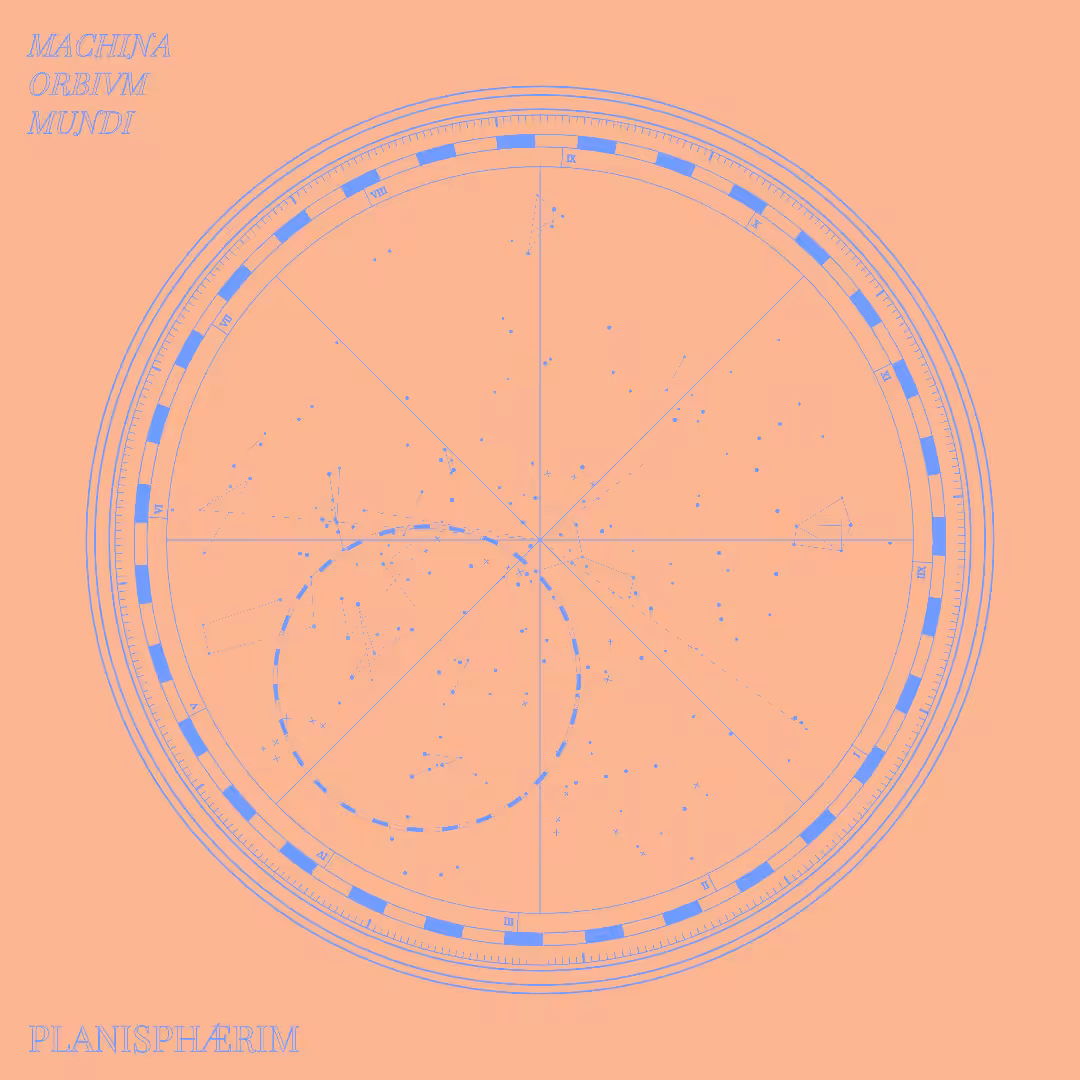 A Fictional Map Of Constellations #63