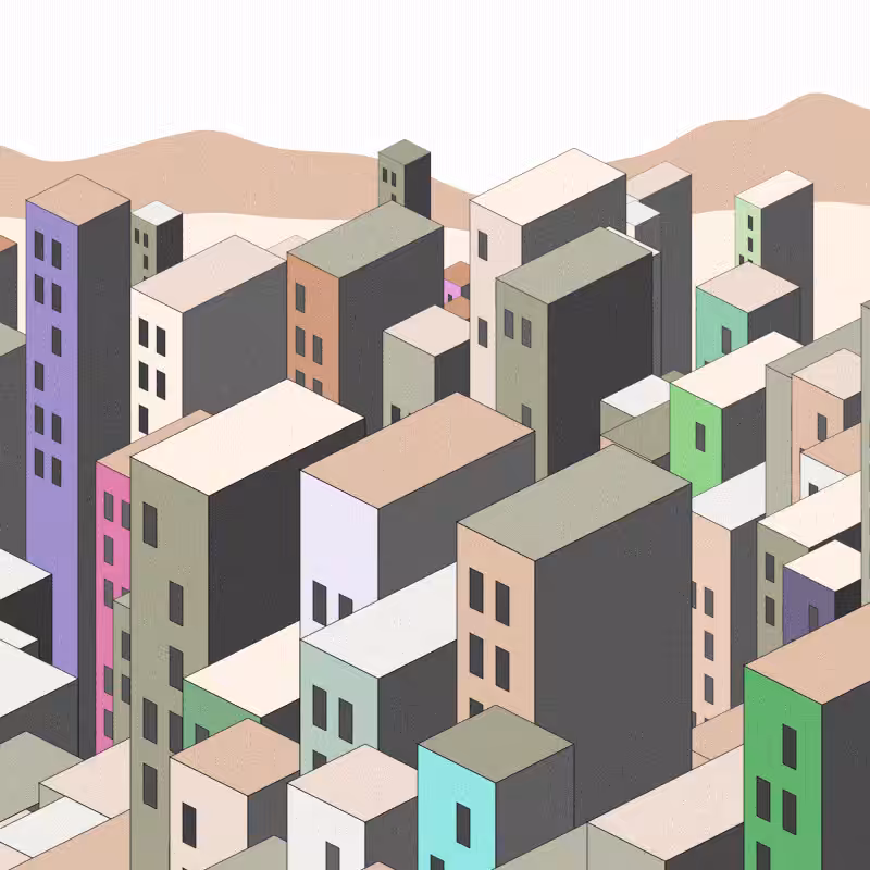 Coloured City #114