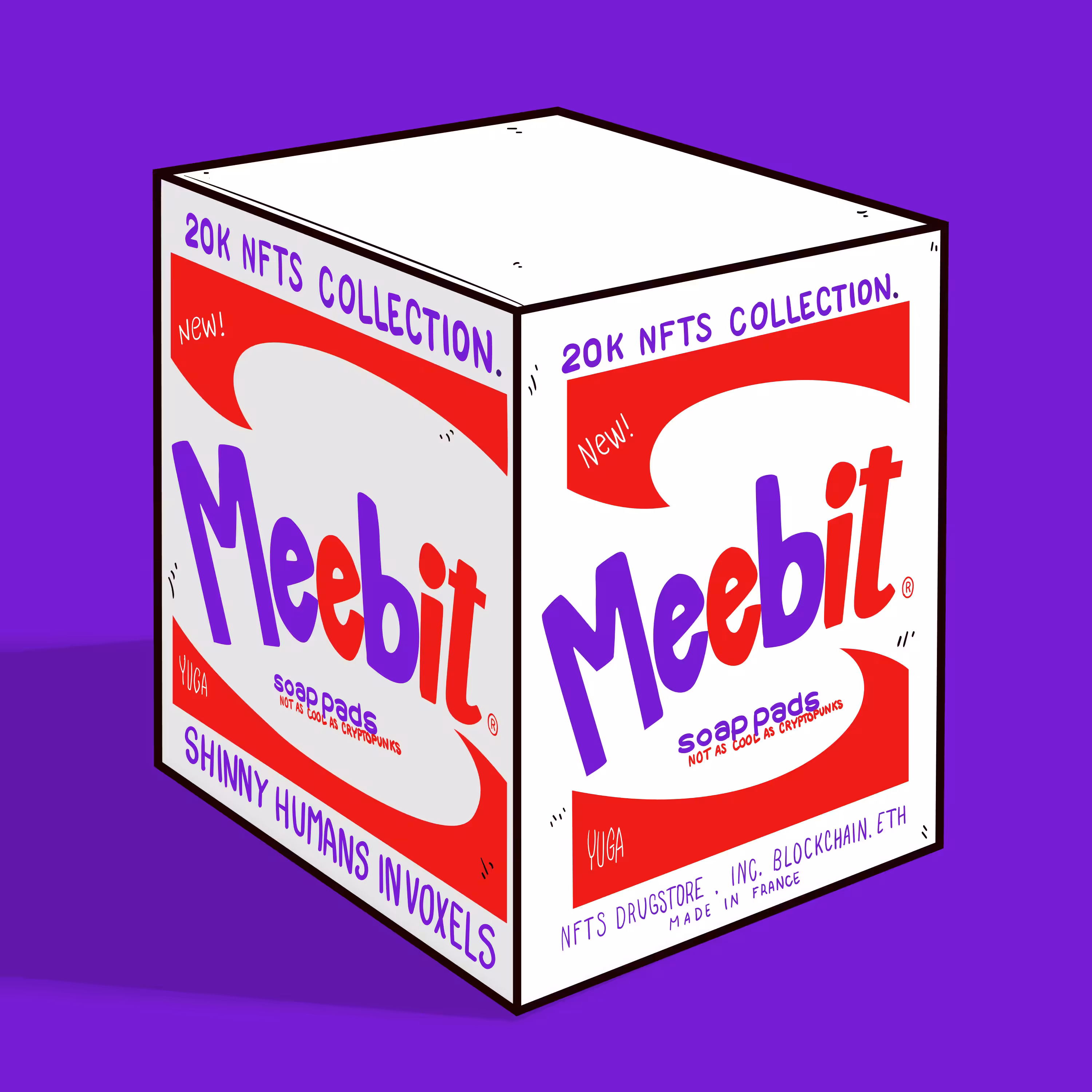 Meebit® soap pads #051