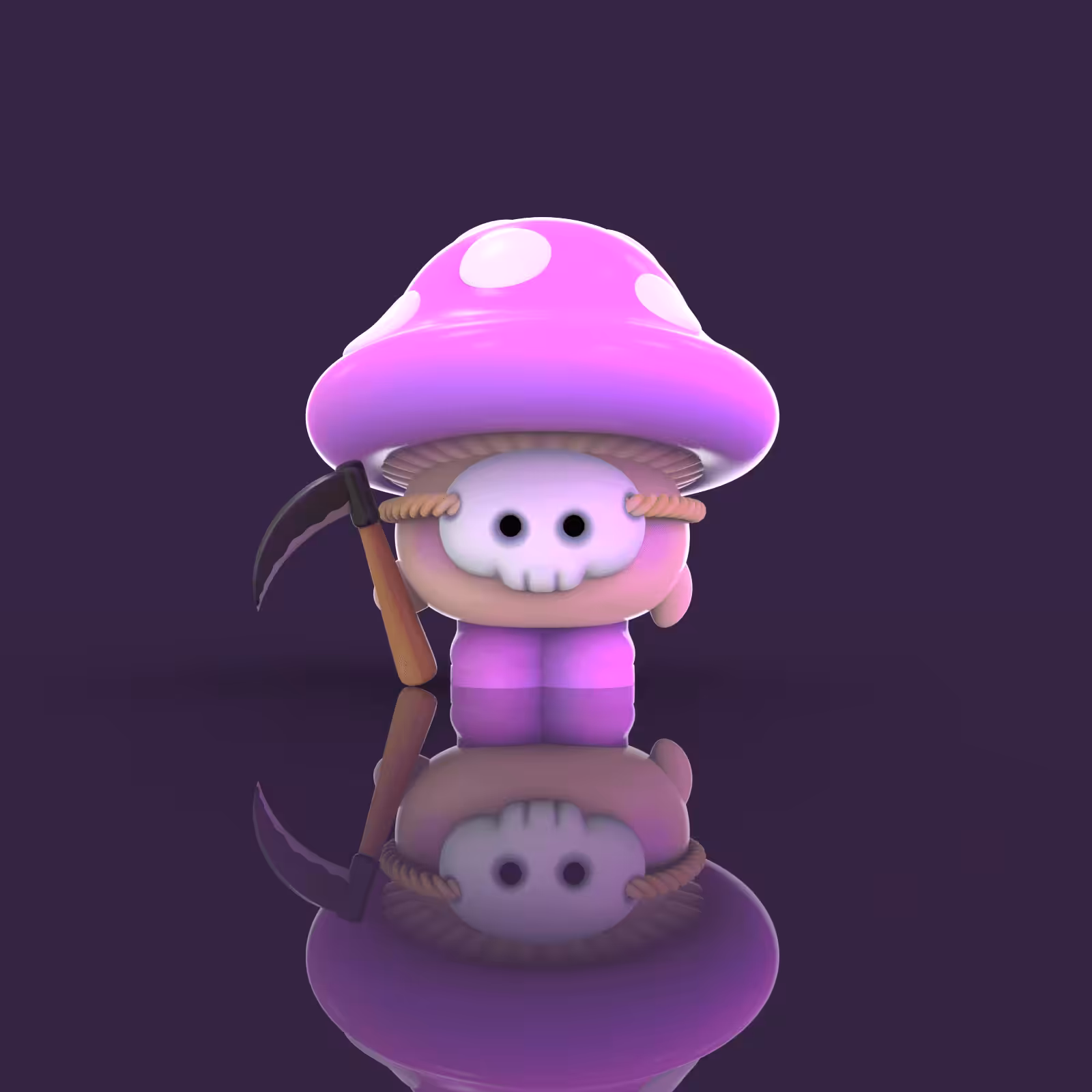 04 Skull Mushroom