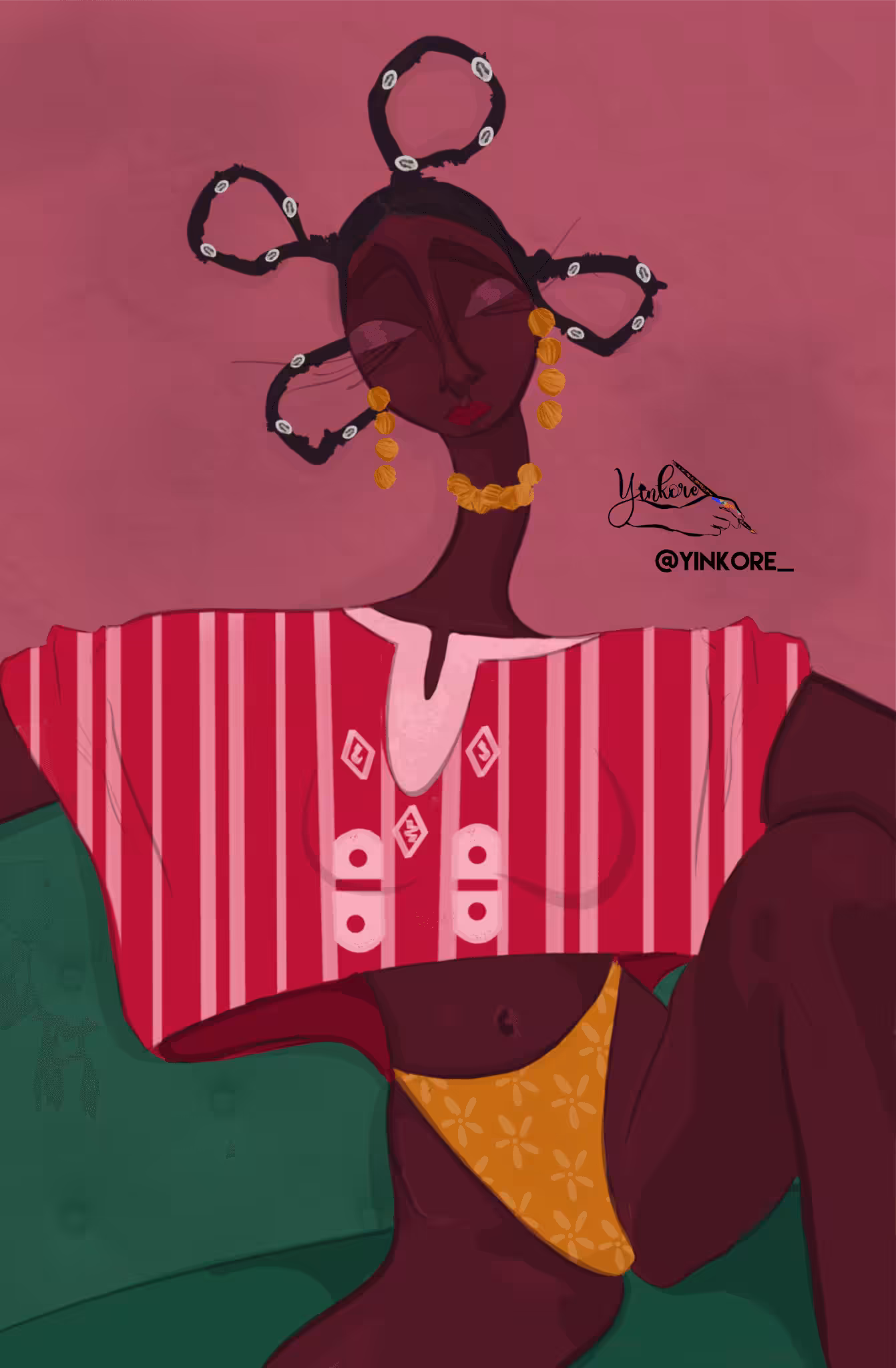 “Expressing sorrow but maintaining beauty”