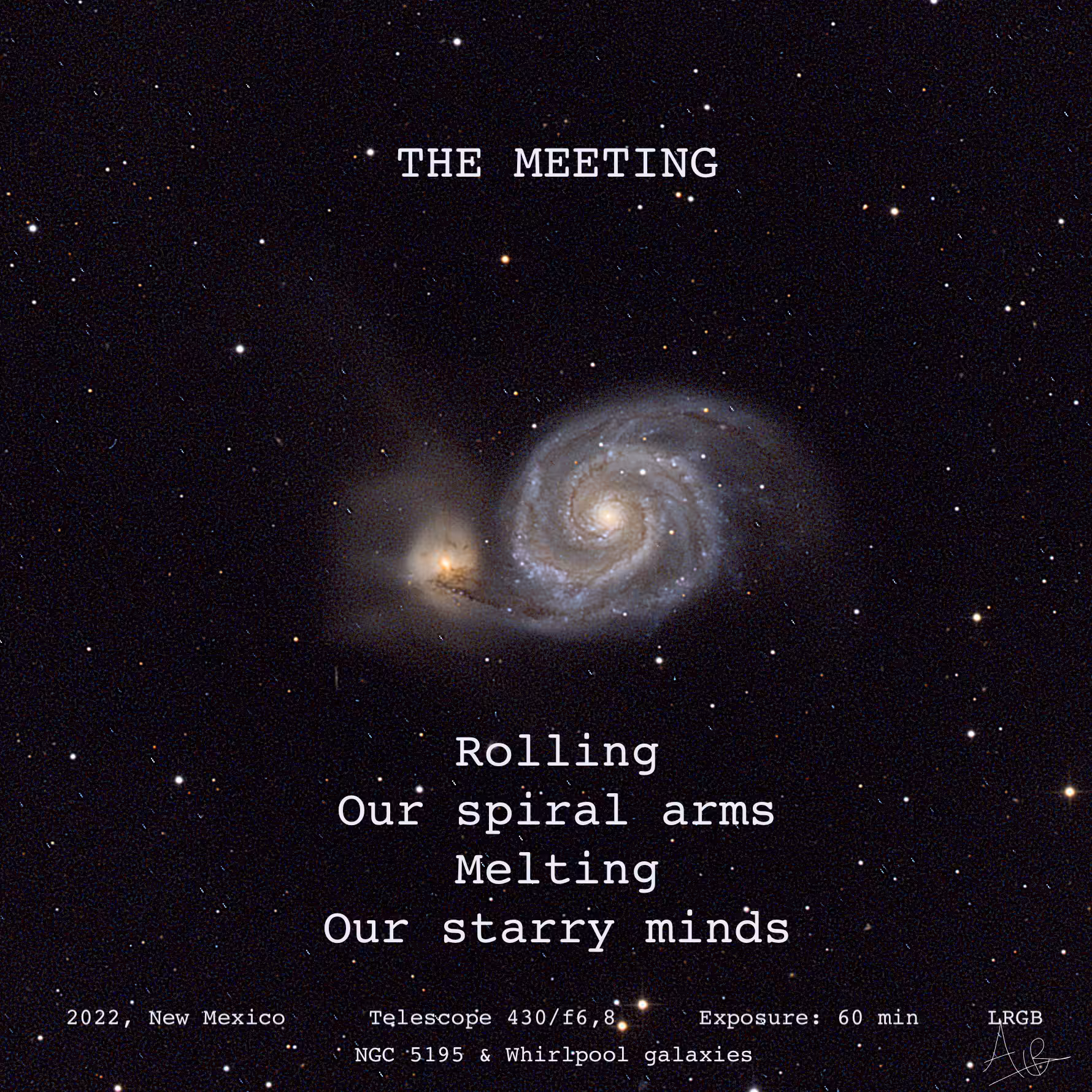 Astro-poem: THE MEETING