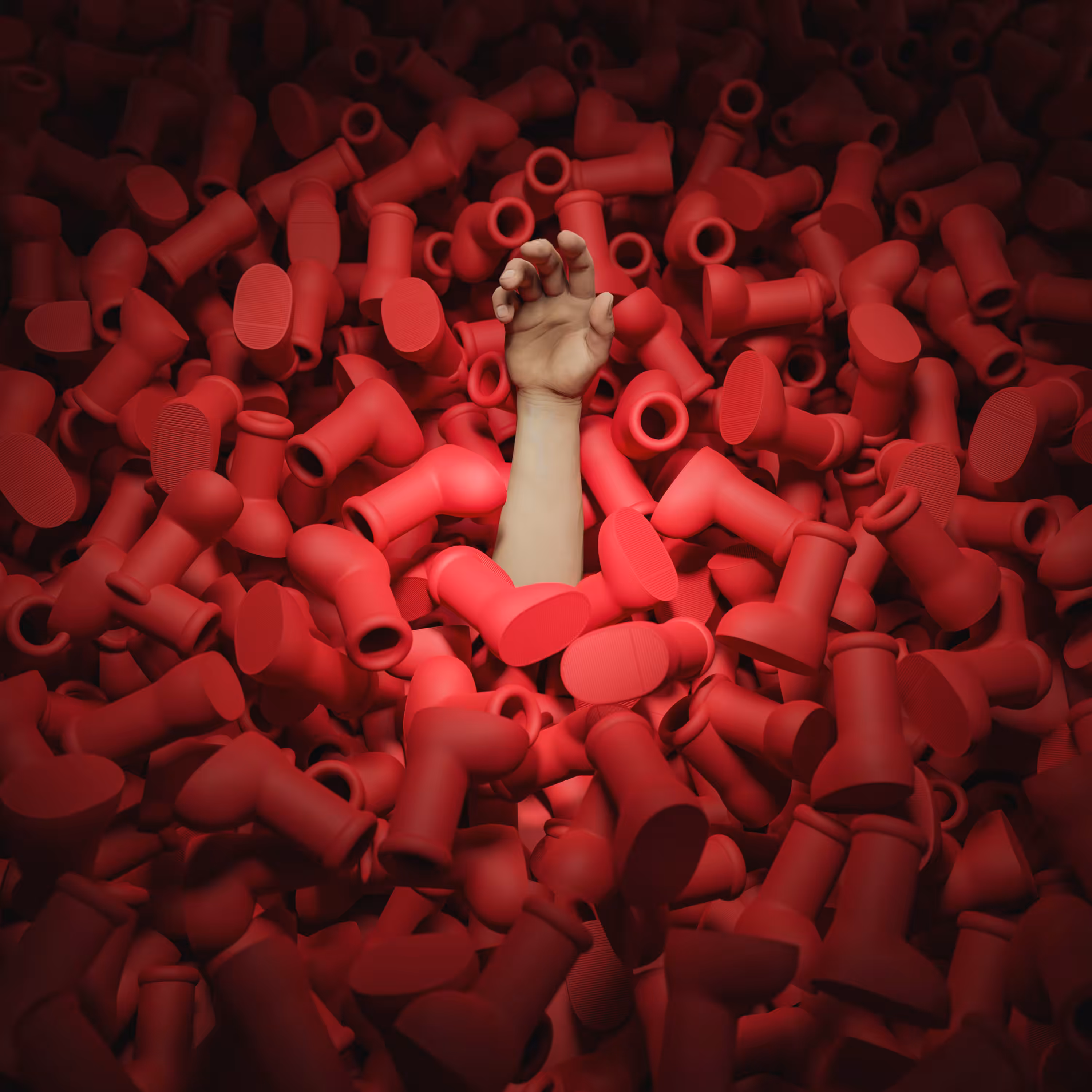 Big Red Boot - #001 