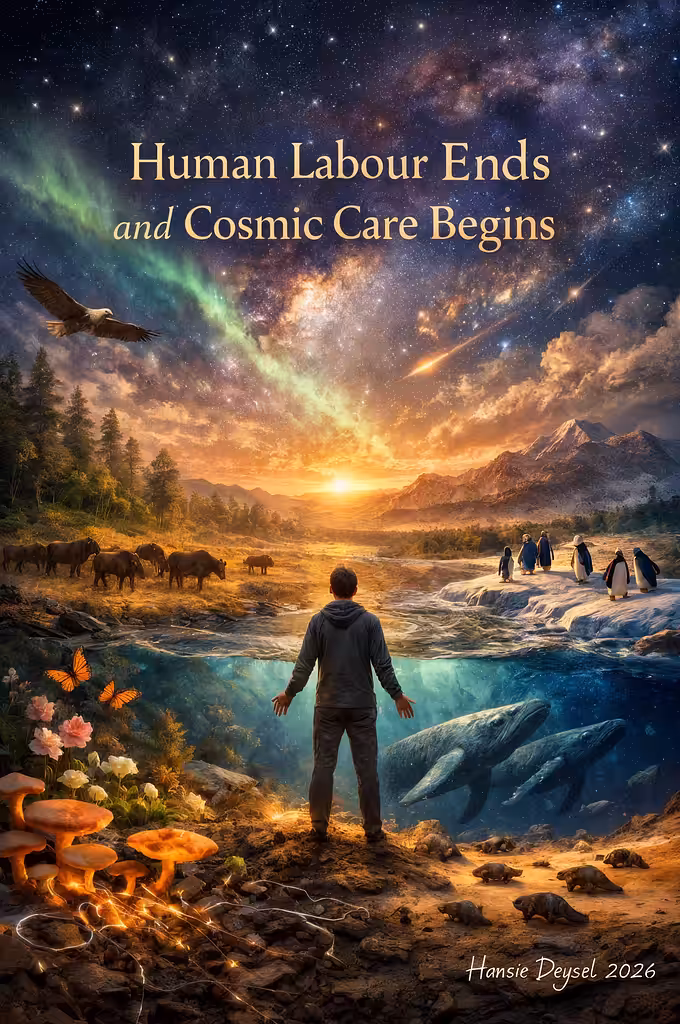 My collection of poems: Human Labour Ends and Cosmic Care Begins 