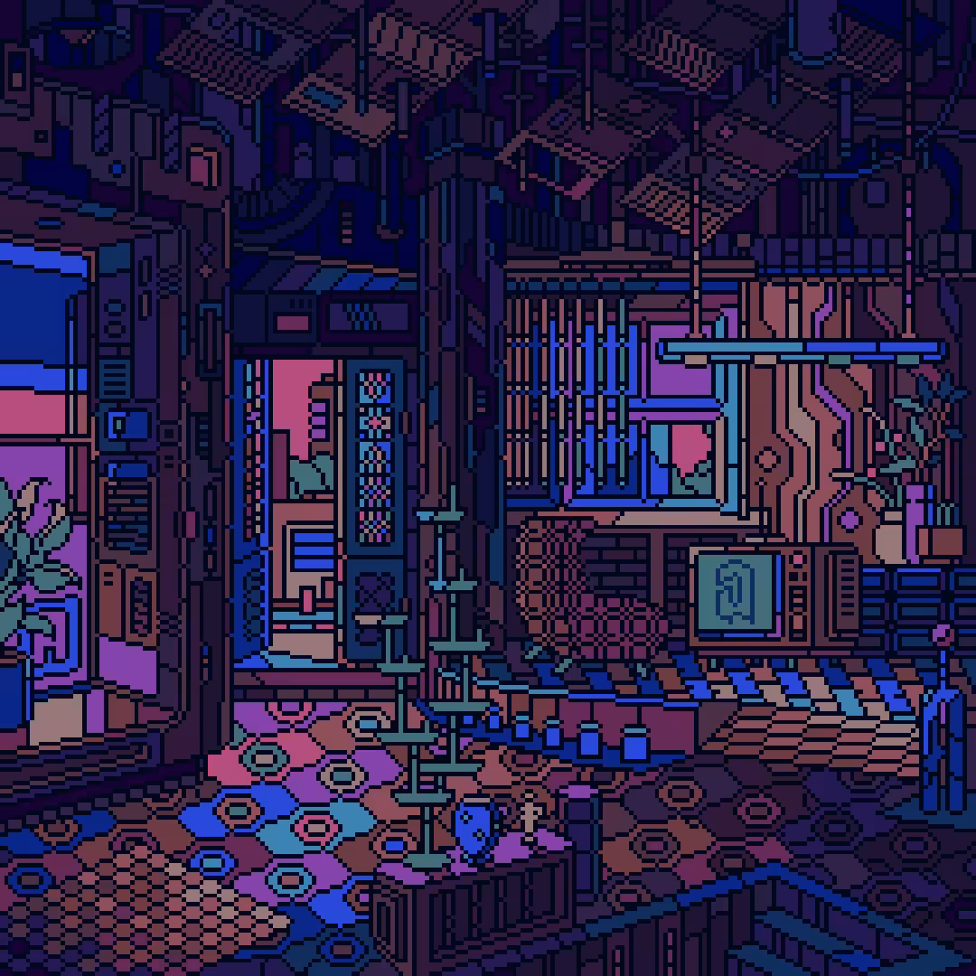 tired pixels - #7