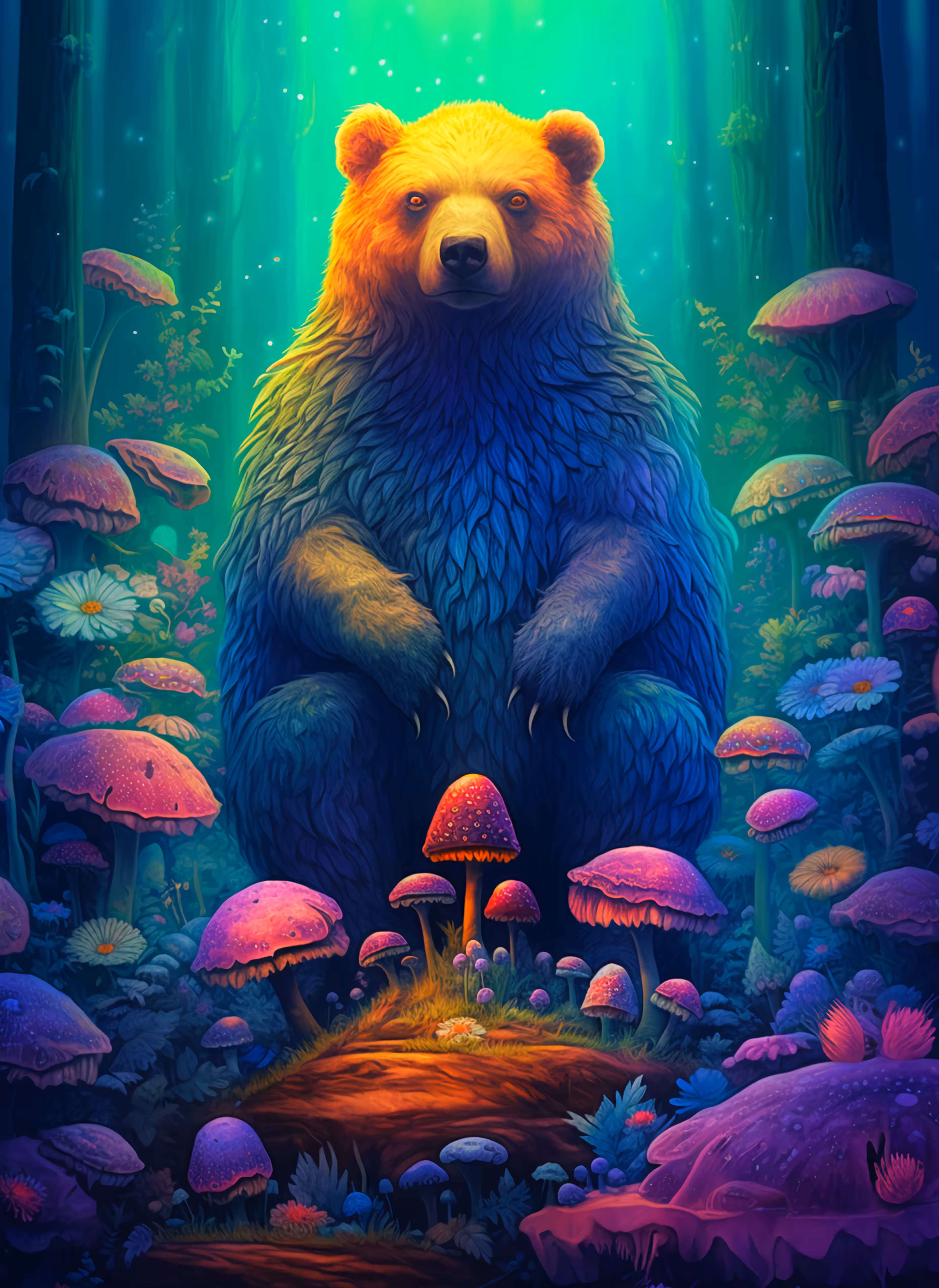 Gorgeous Forest Grizzly