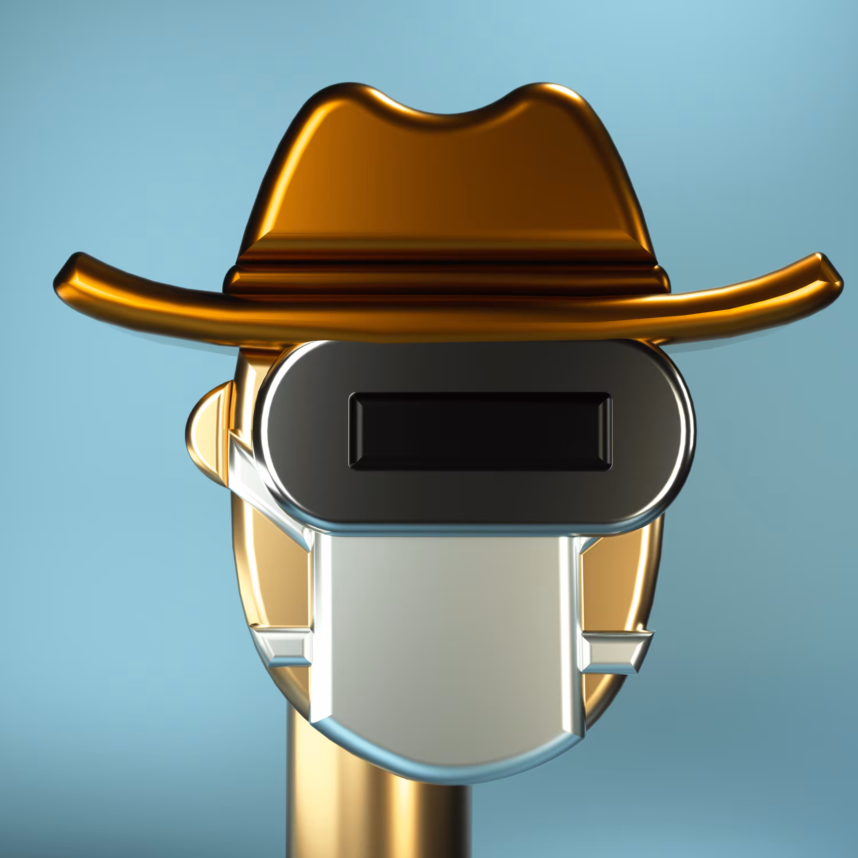 3D Chrome Punk #0442