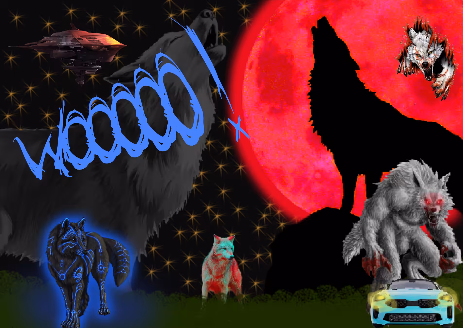 A night with the evil wolf