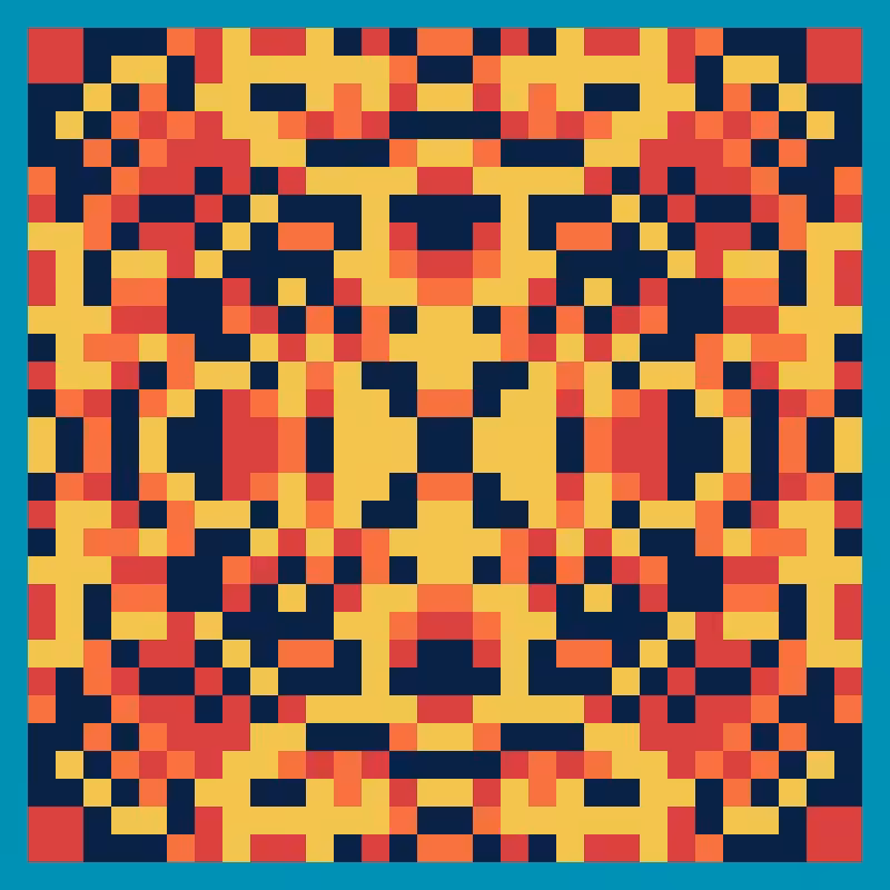Pixel Mandala #44