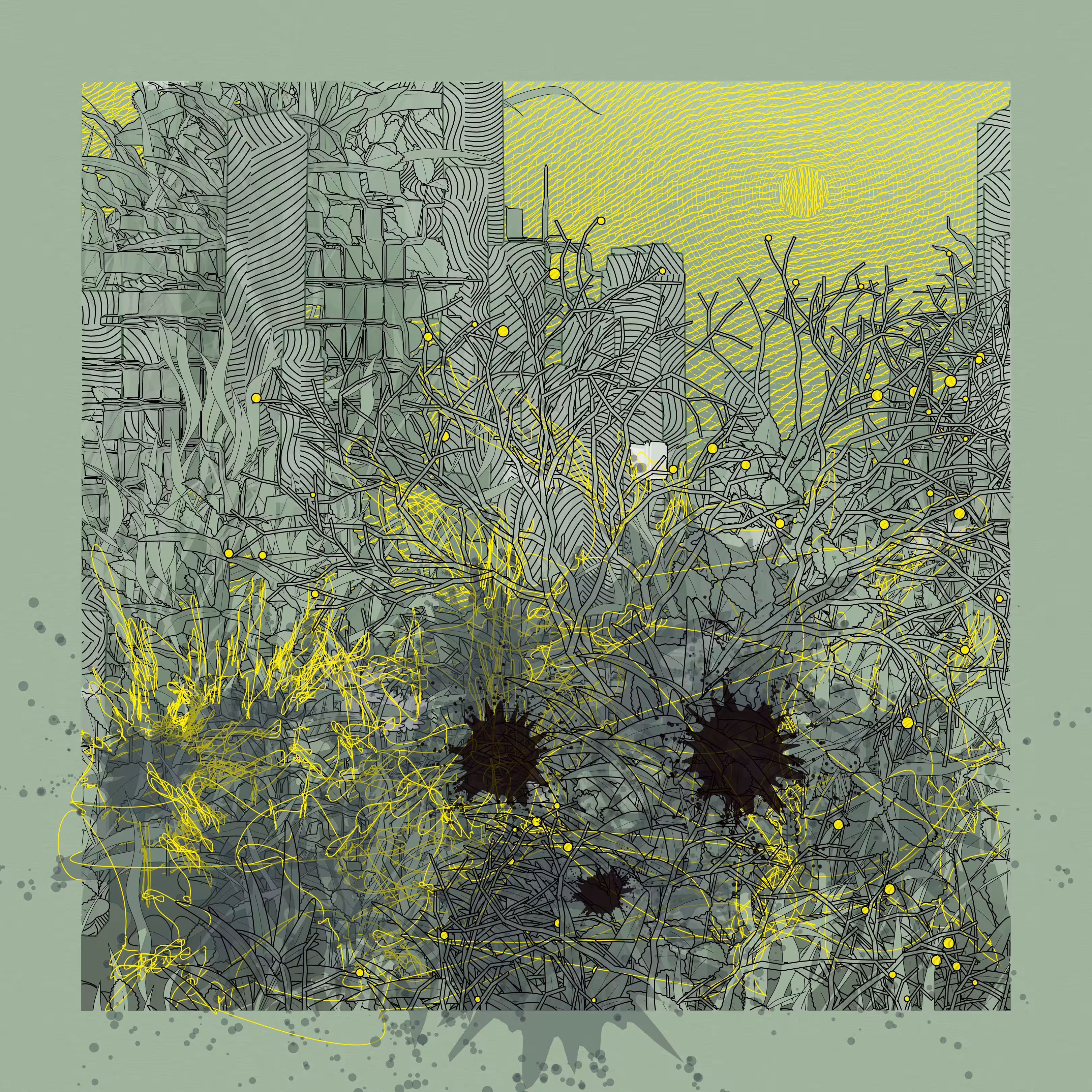 Landscape with Carbon Capture #6630