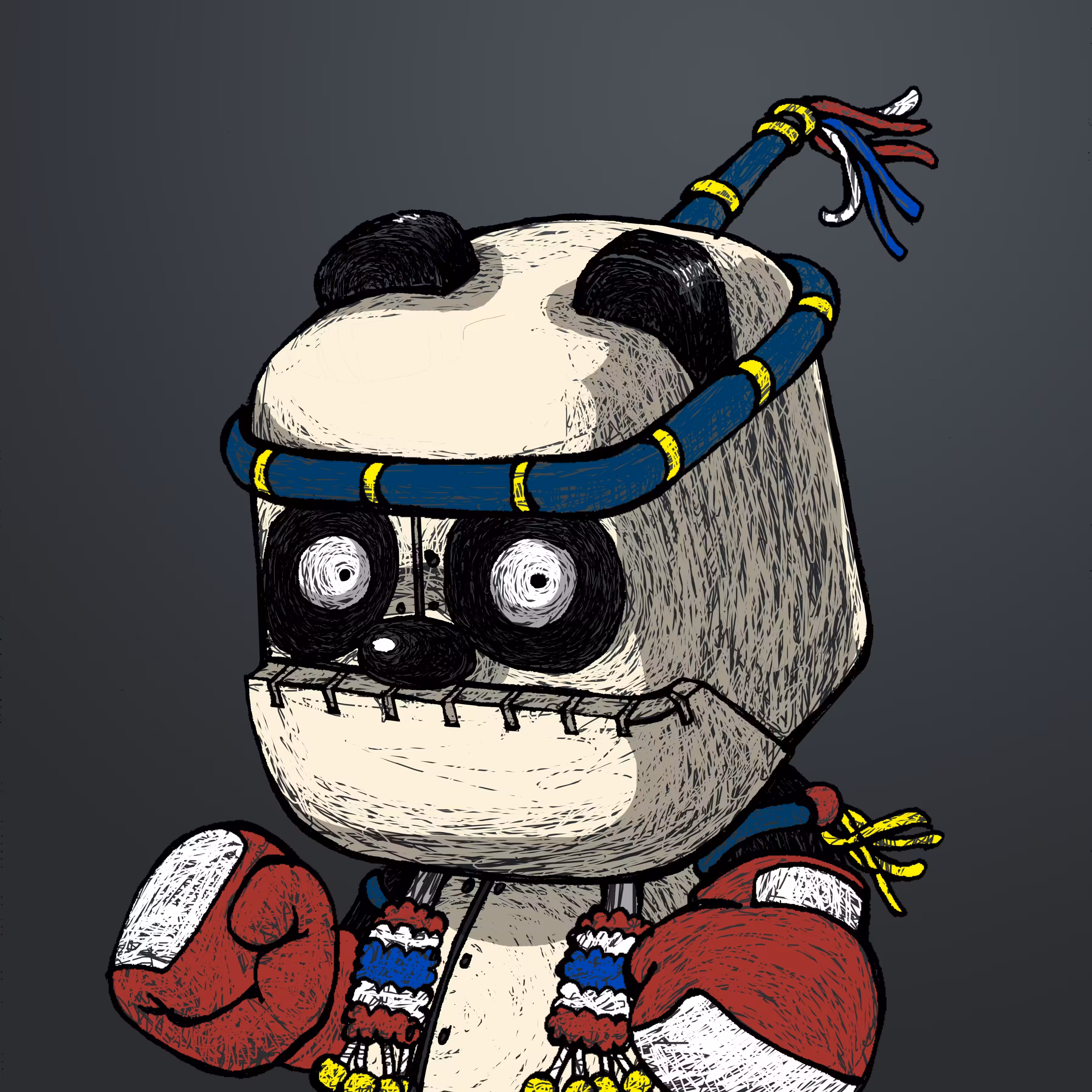Papado in Muay Thai uniform