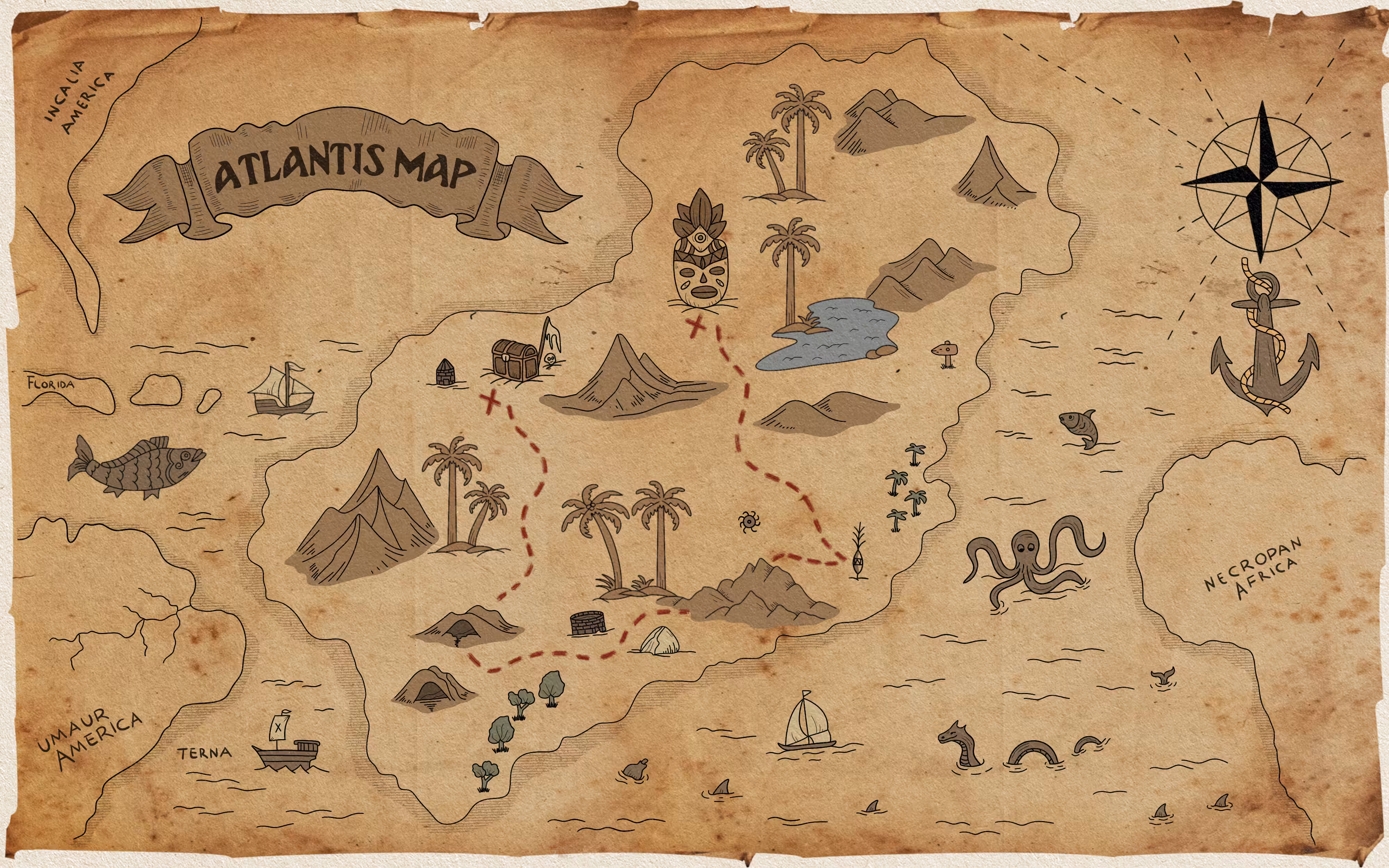 Atlantis Map