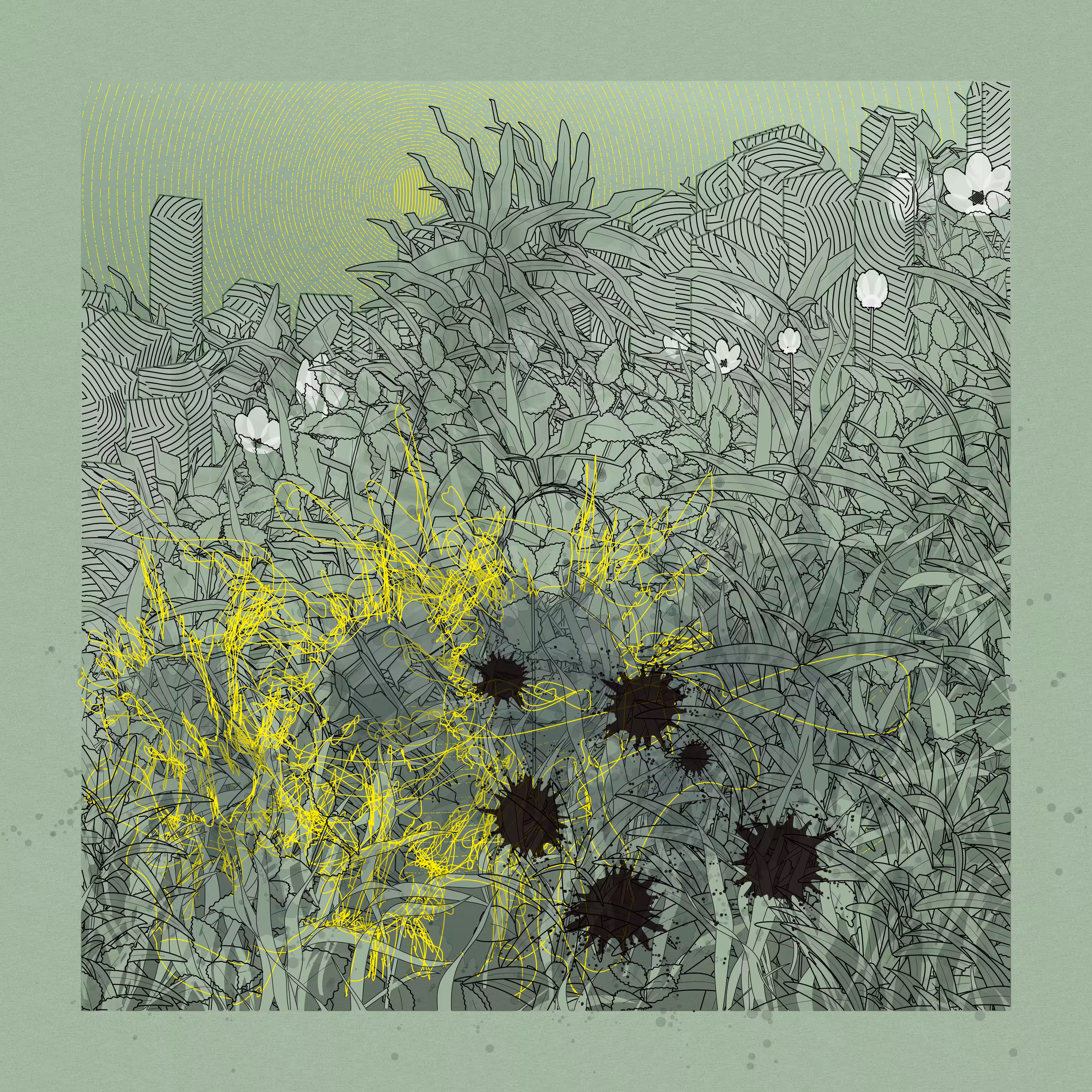 Landscape with Carbon Capture #11238