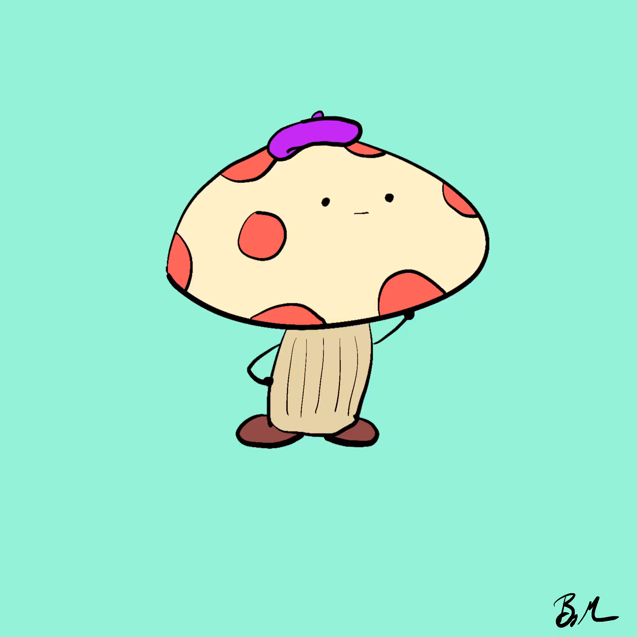 #27 Marvin, the Artistic Mushroom