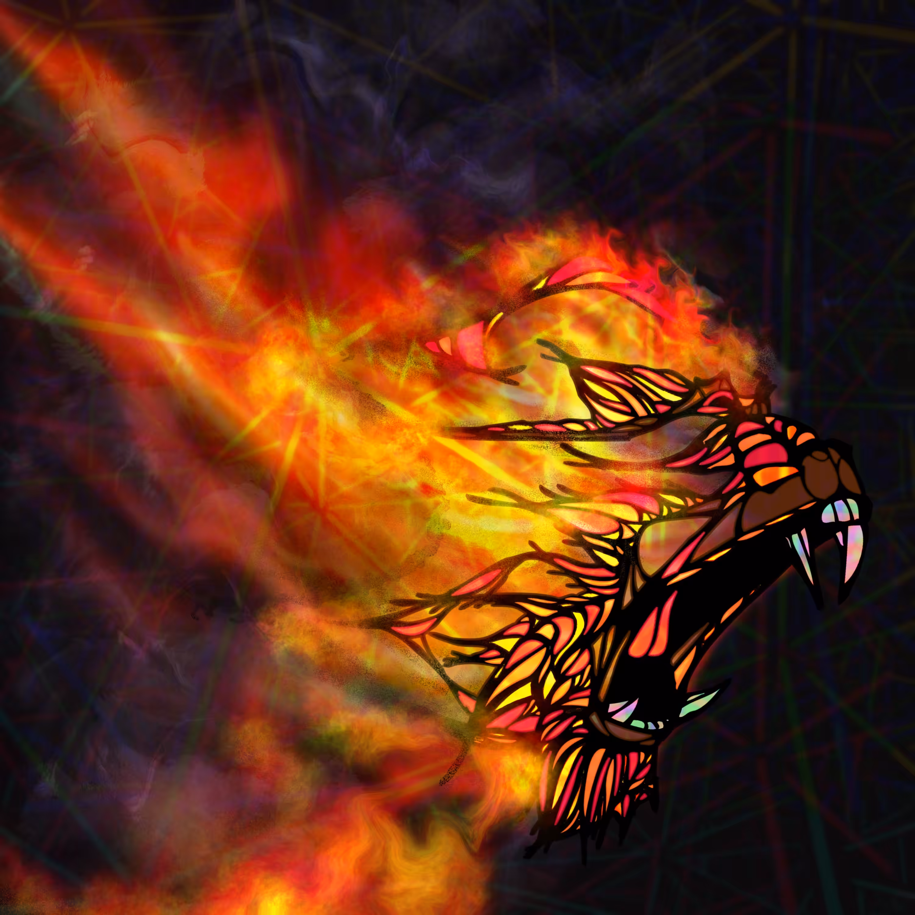Red Fire Monkey #2