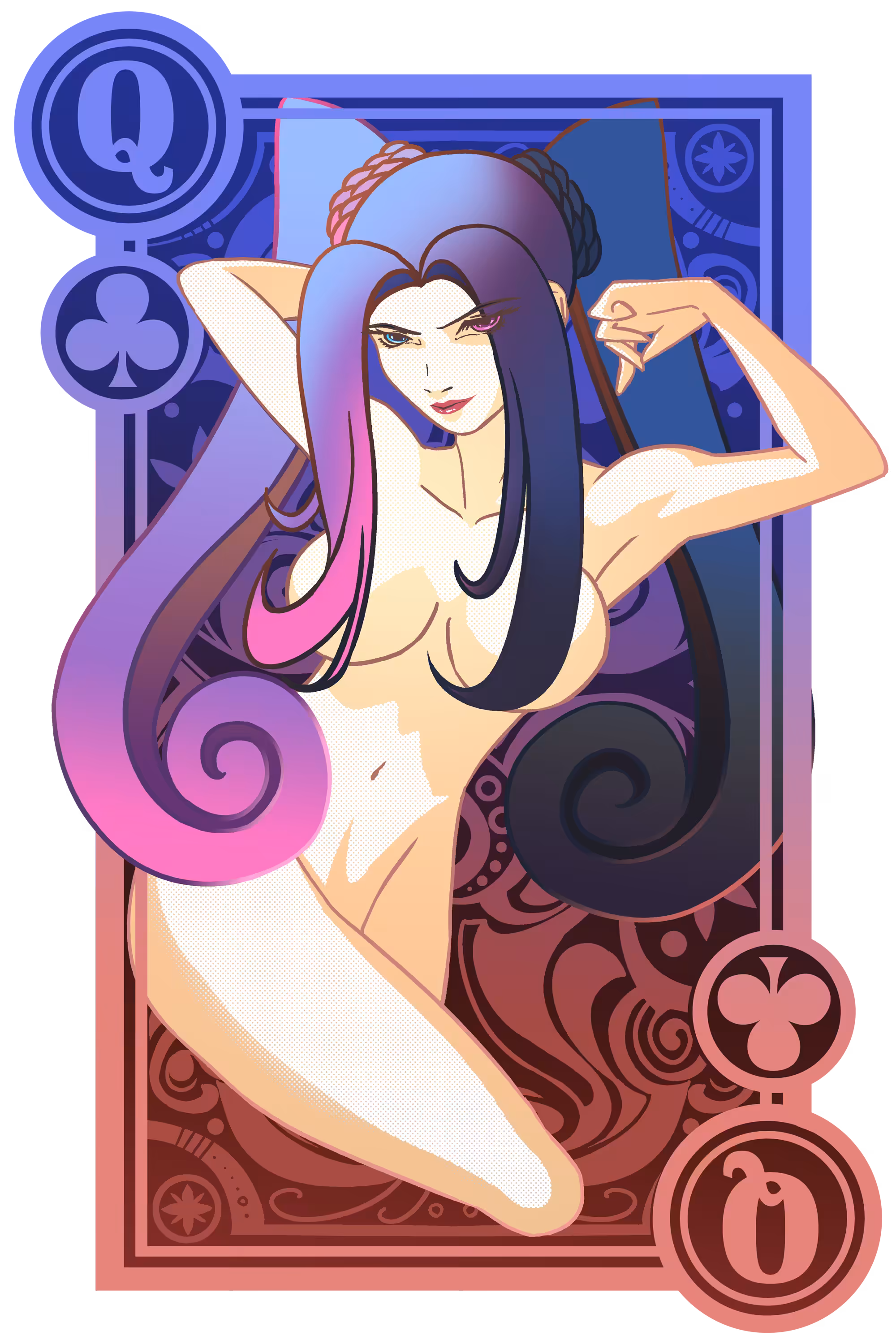 Glam 29 - Queen of Clubs