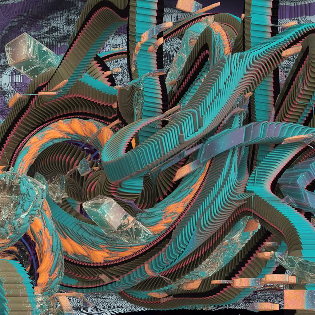 Glitched Traces: Waves Of Remembrance