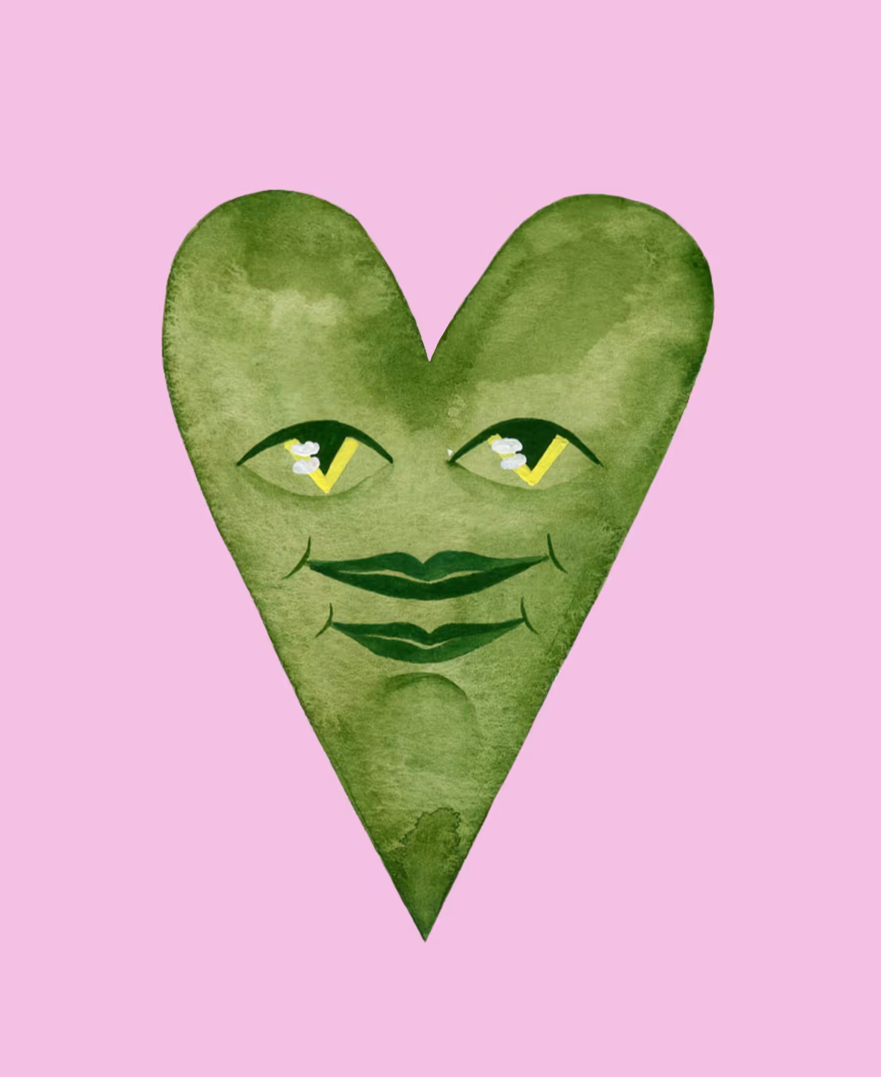 Heart in Green