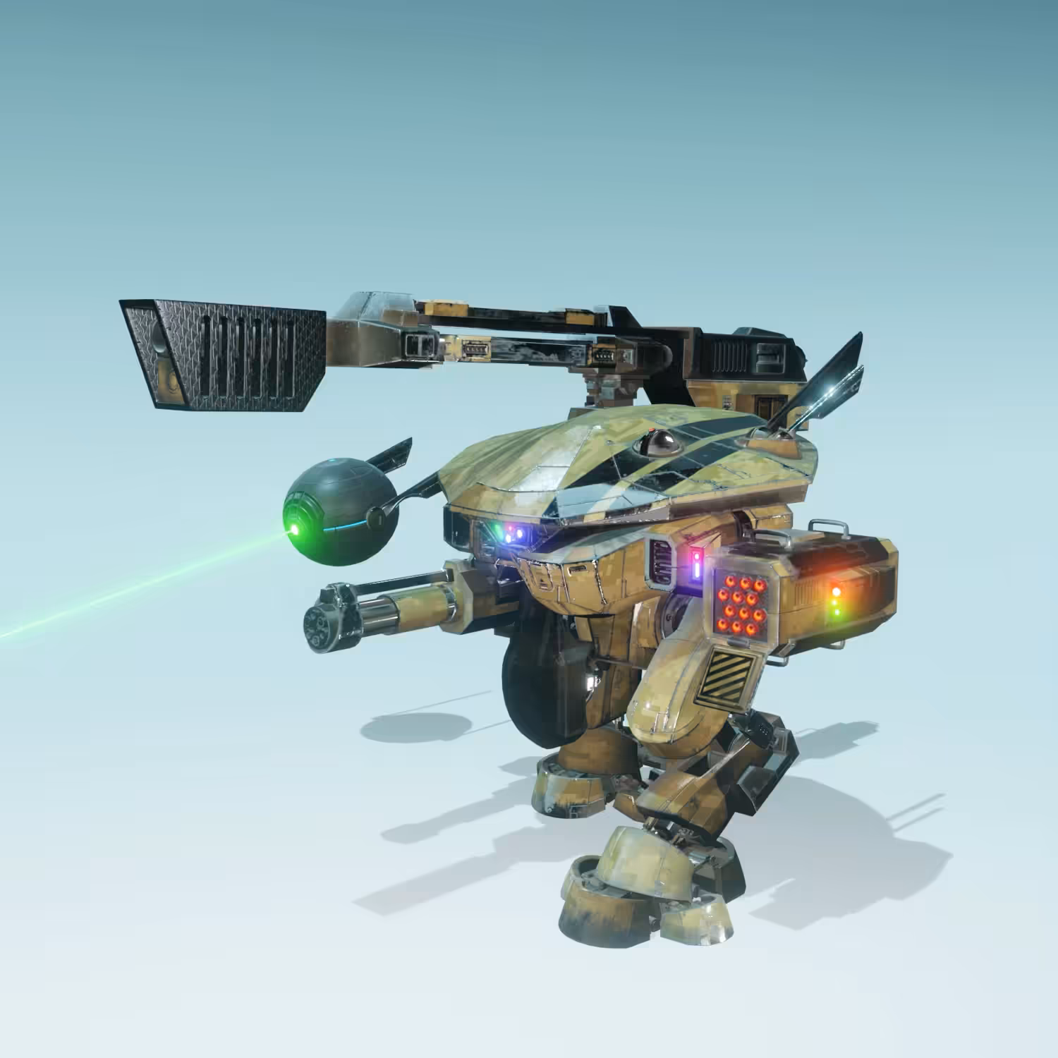 MECHA #1 - YELLOW CHICKEN