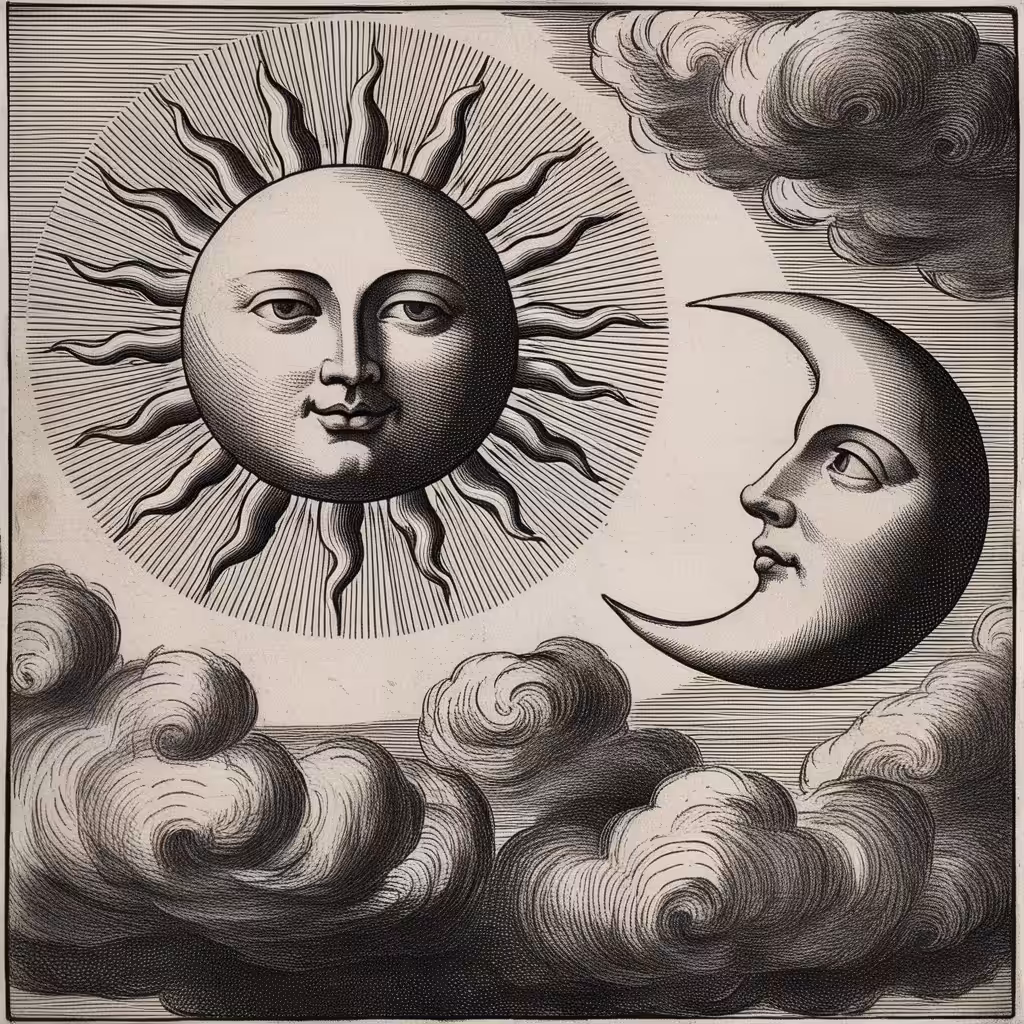 Moon and Sun