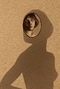 In the mirror