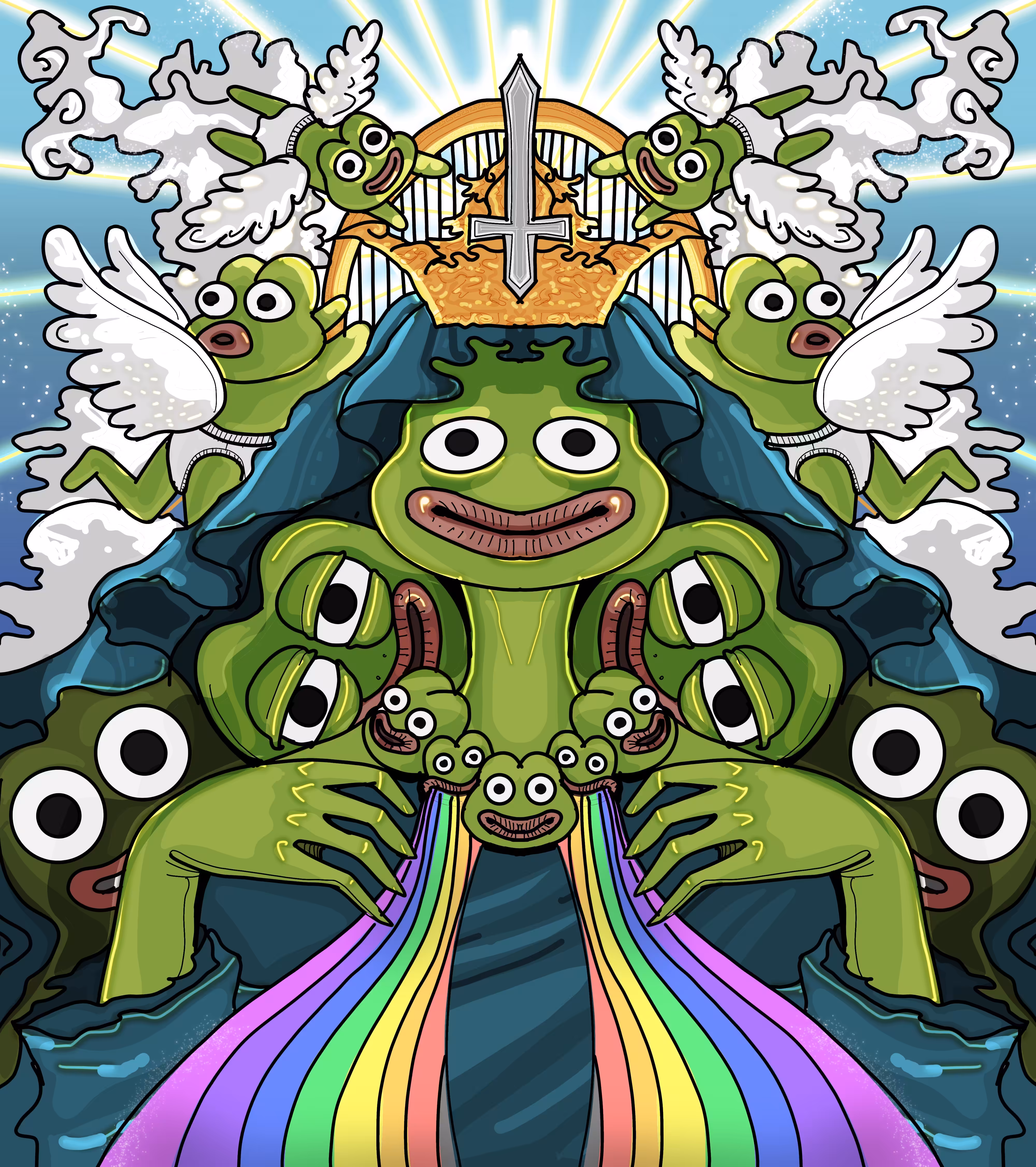 🐸 Angel Frog 🐸