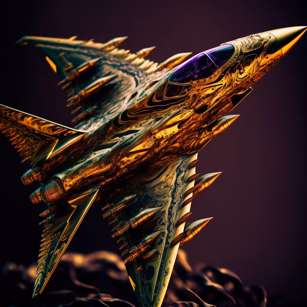 GOLDEN FIRE JET