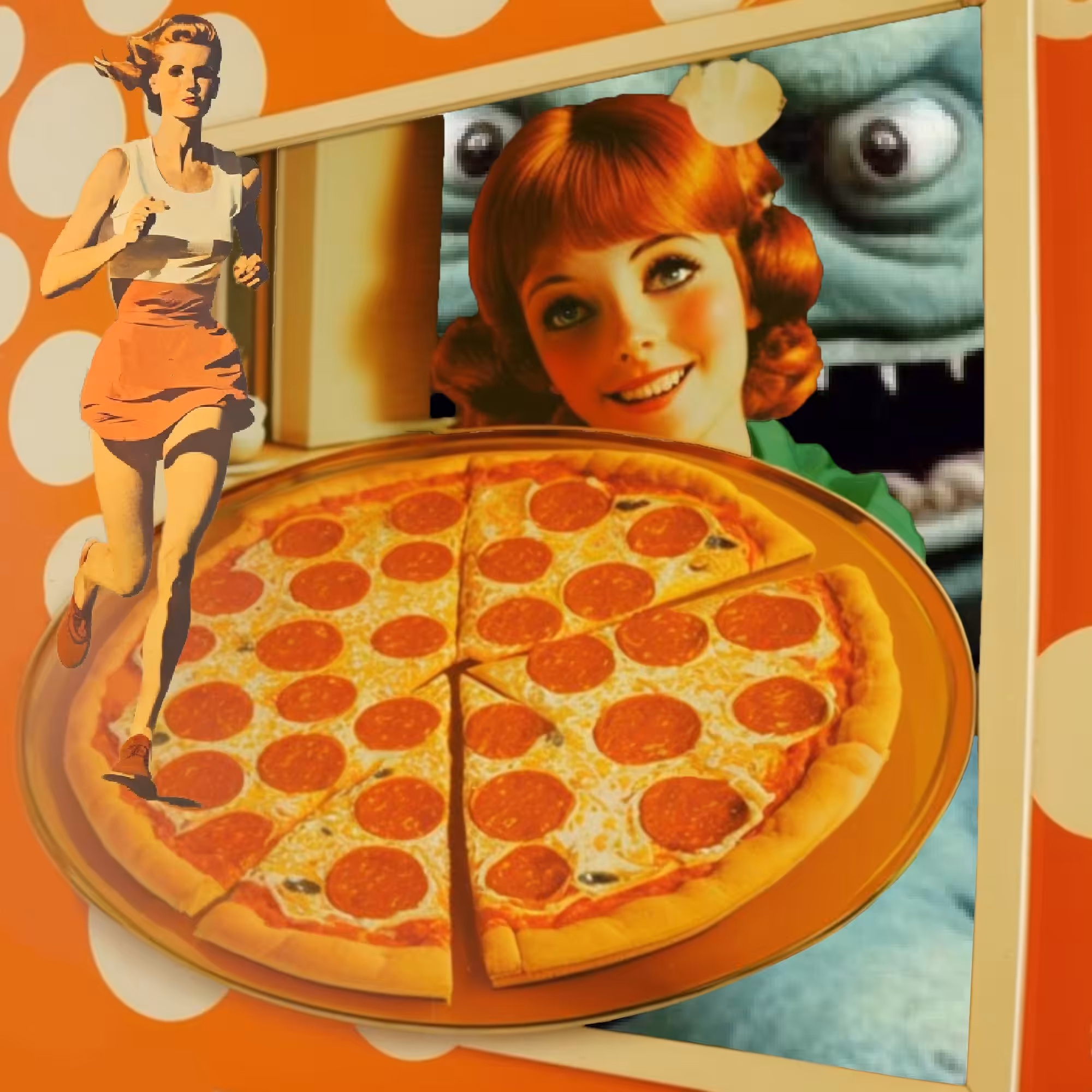 003 i run on pizza