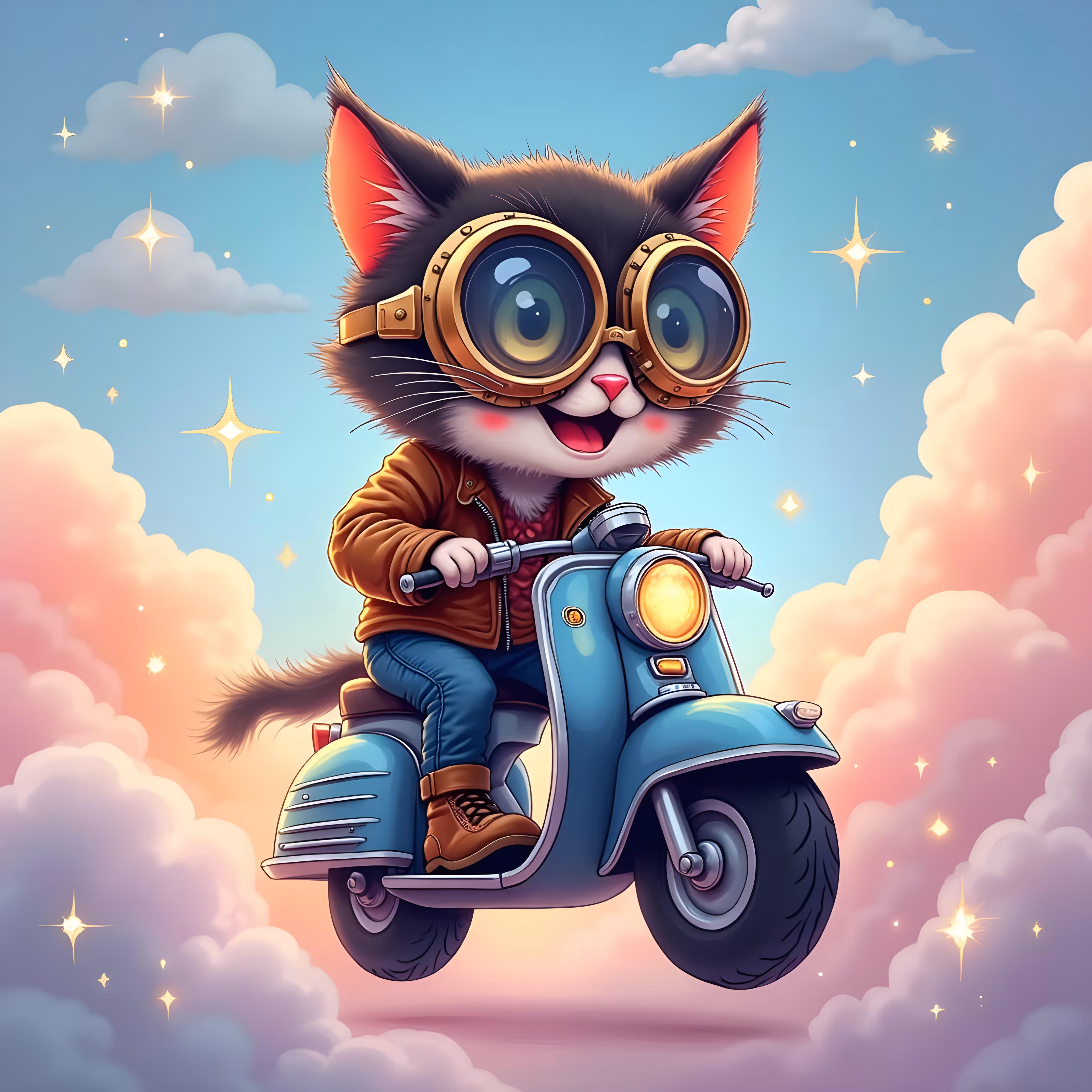 Escaping with a meow #8