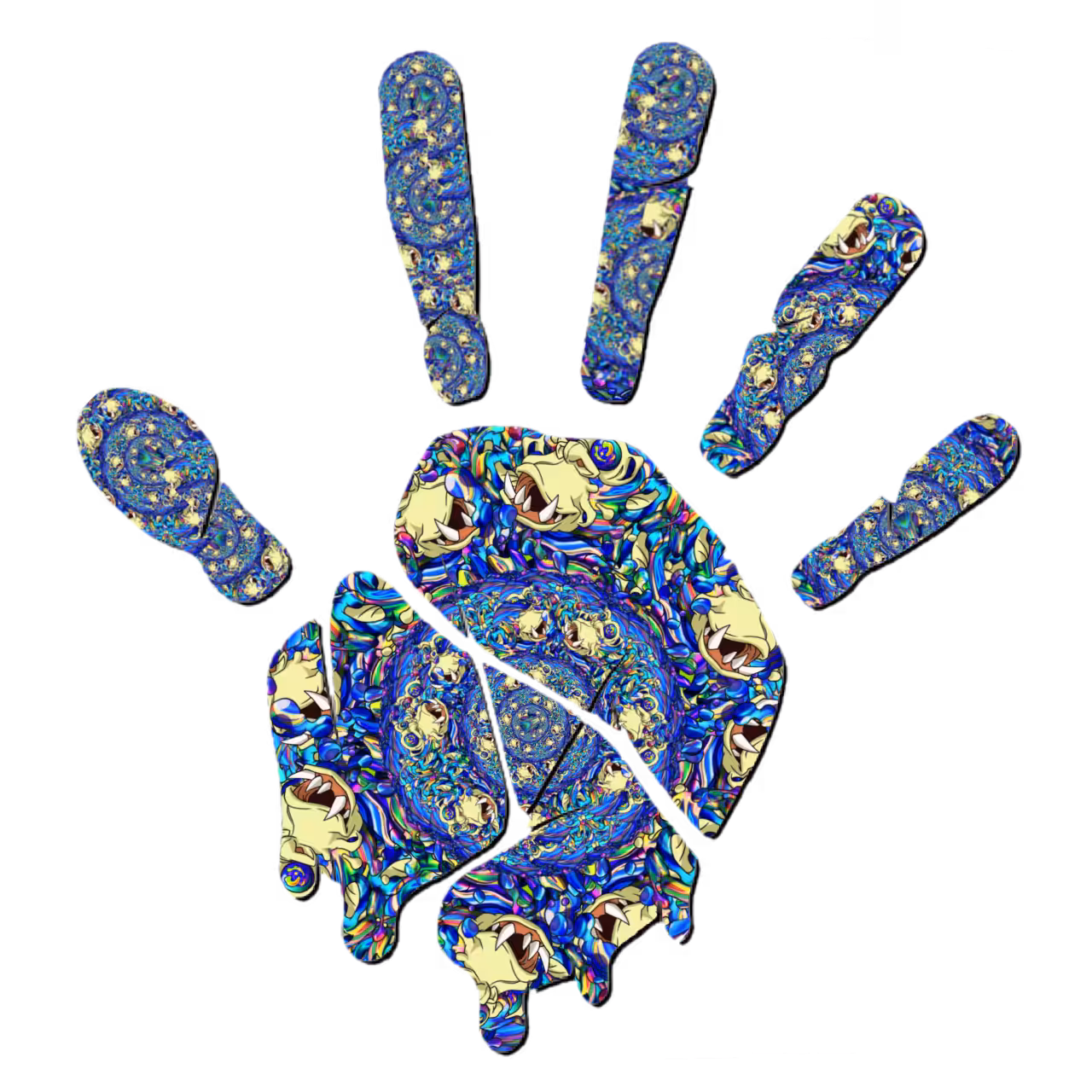 Mutant Cartel Hand Mutation for Fragment.xyz