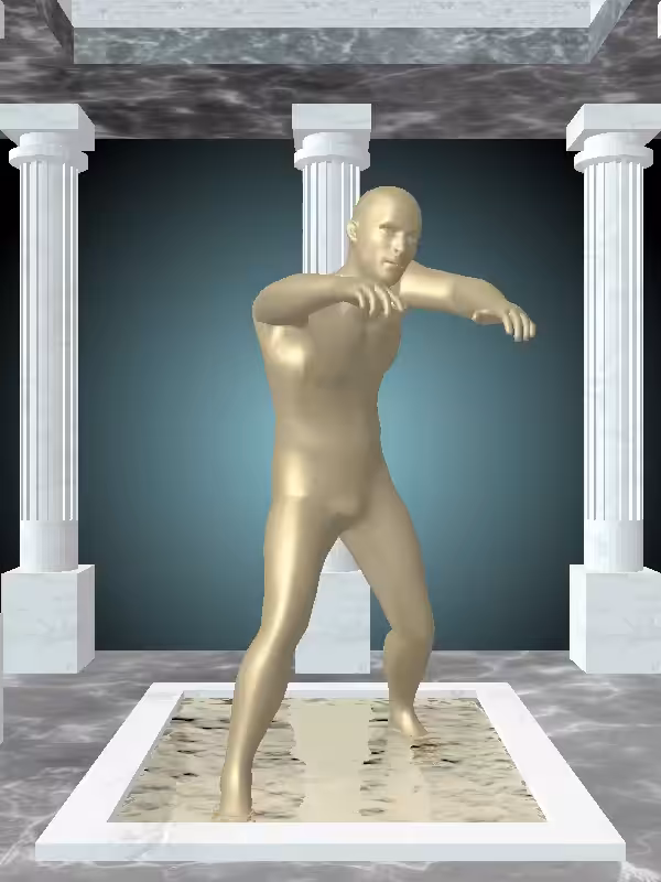 HeavenComputer: The Undying Faded Gold Man #2516