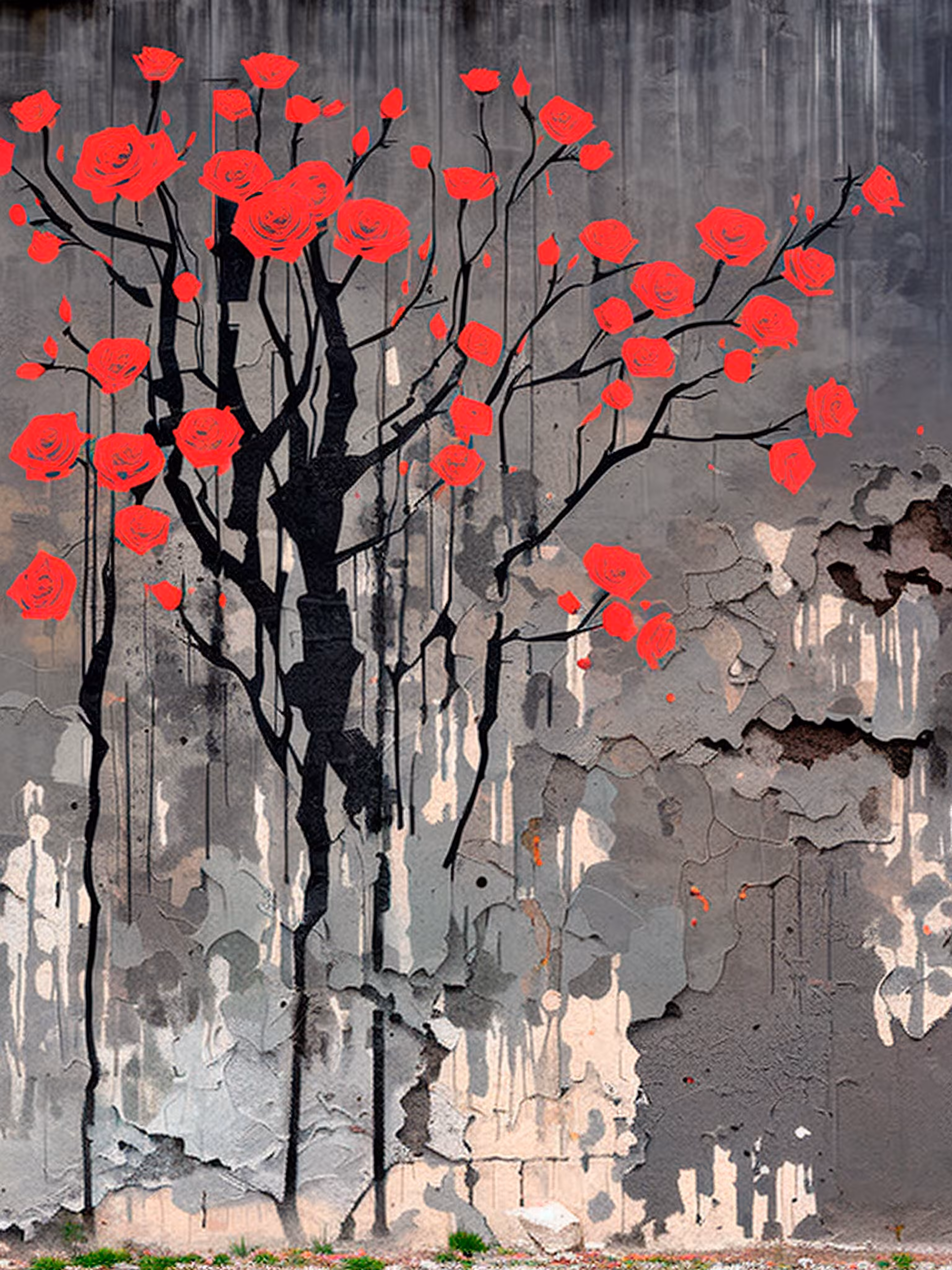 Roses were written all over the Wall