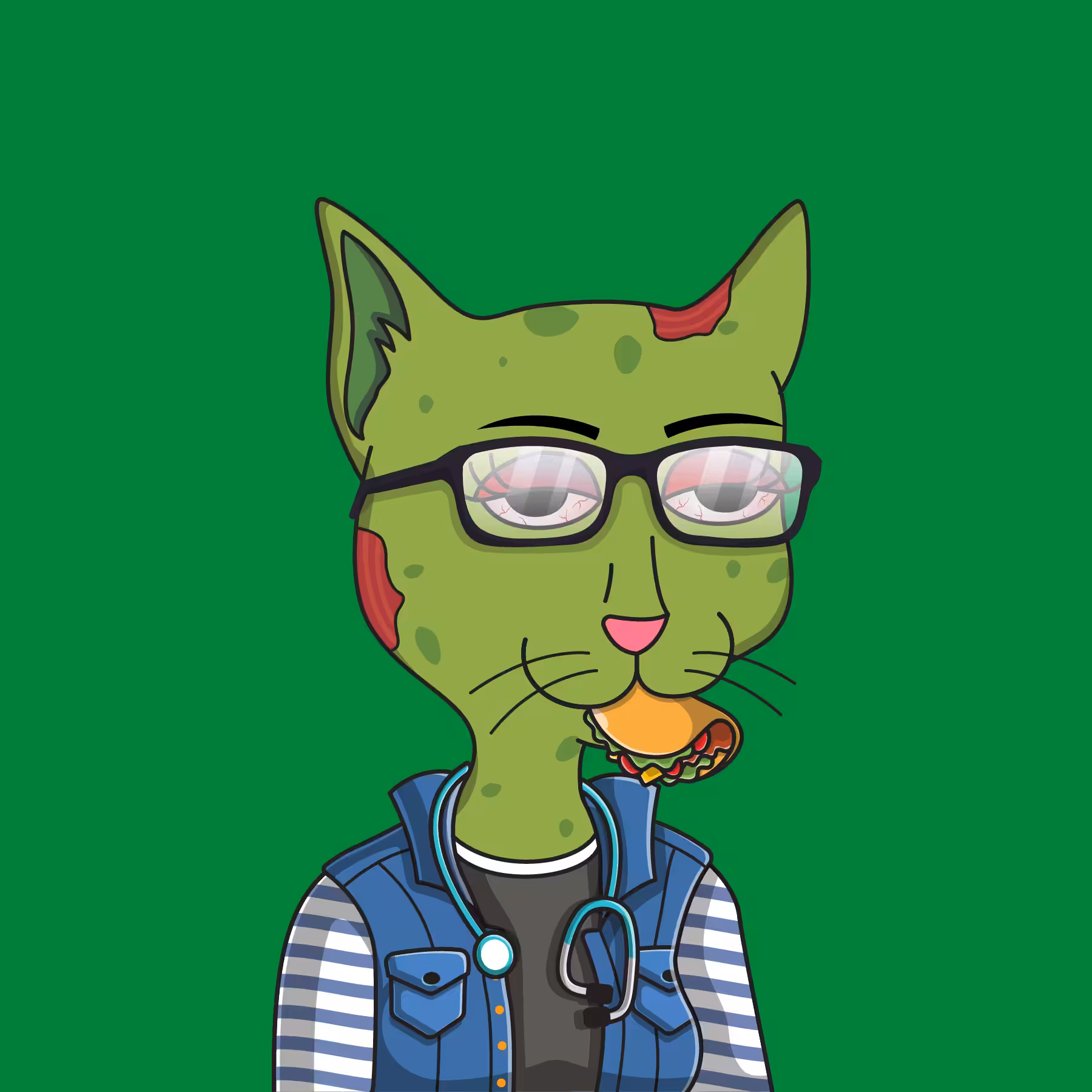 Girl Cats Club: Girl Cat #584