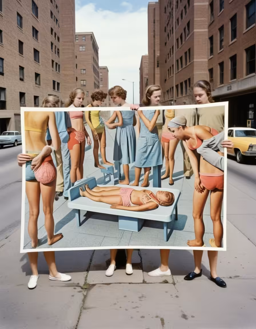NEW YORK STREET NURSE IMAGINARY HOSPITAL