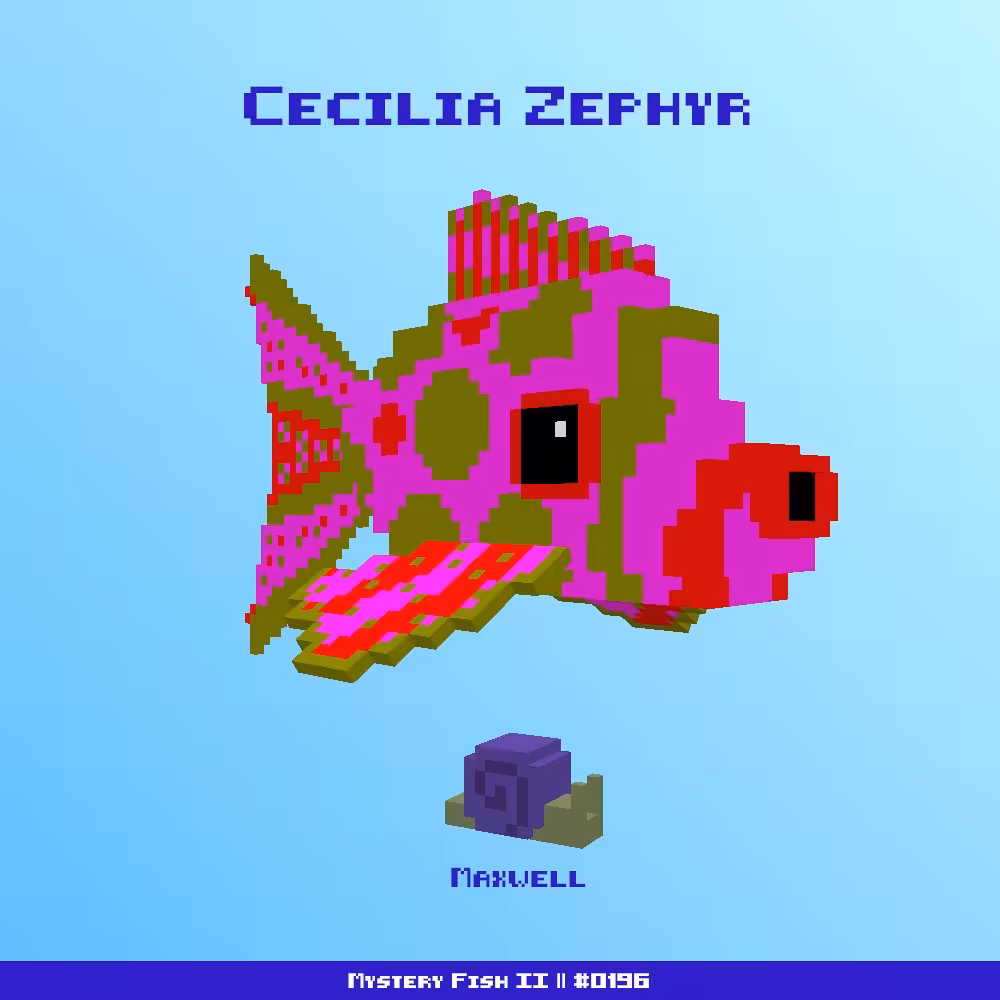 Cecilia Zephyr :: Mystery Fish 0196/1000
