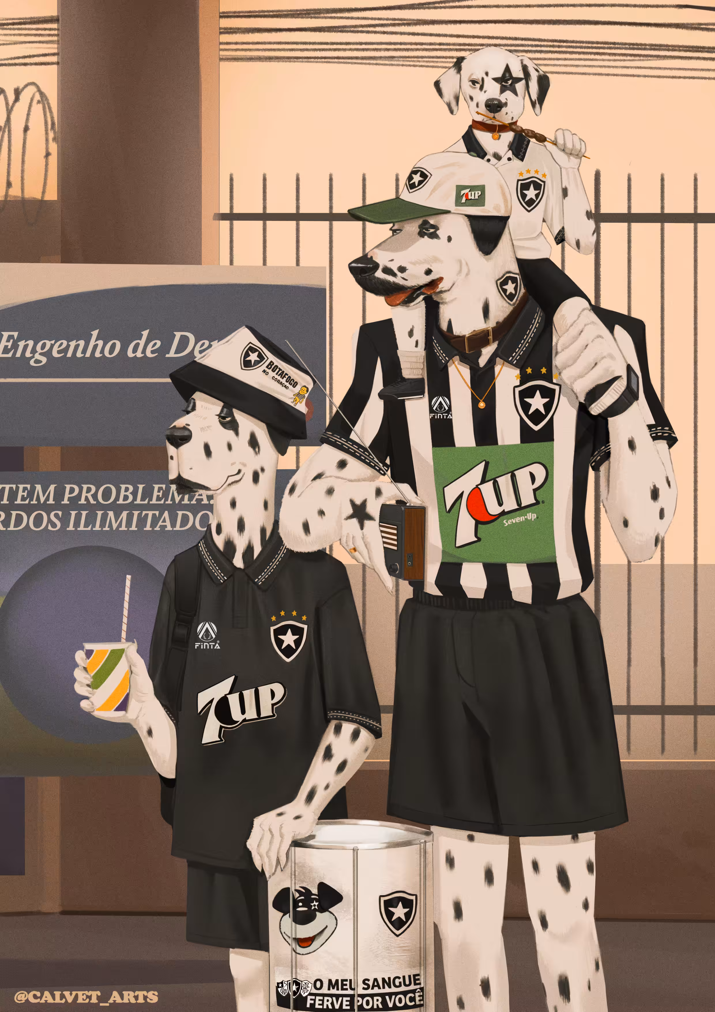 Dálmata do Botafogo