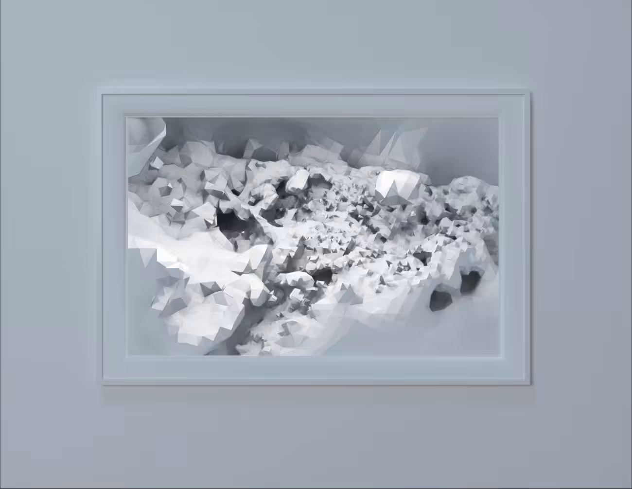Light canvas 67P