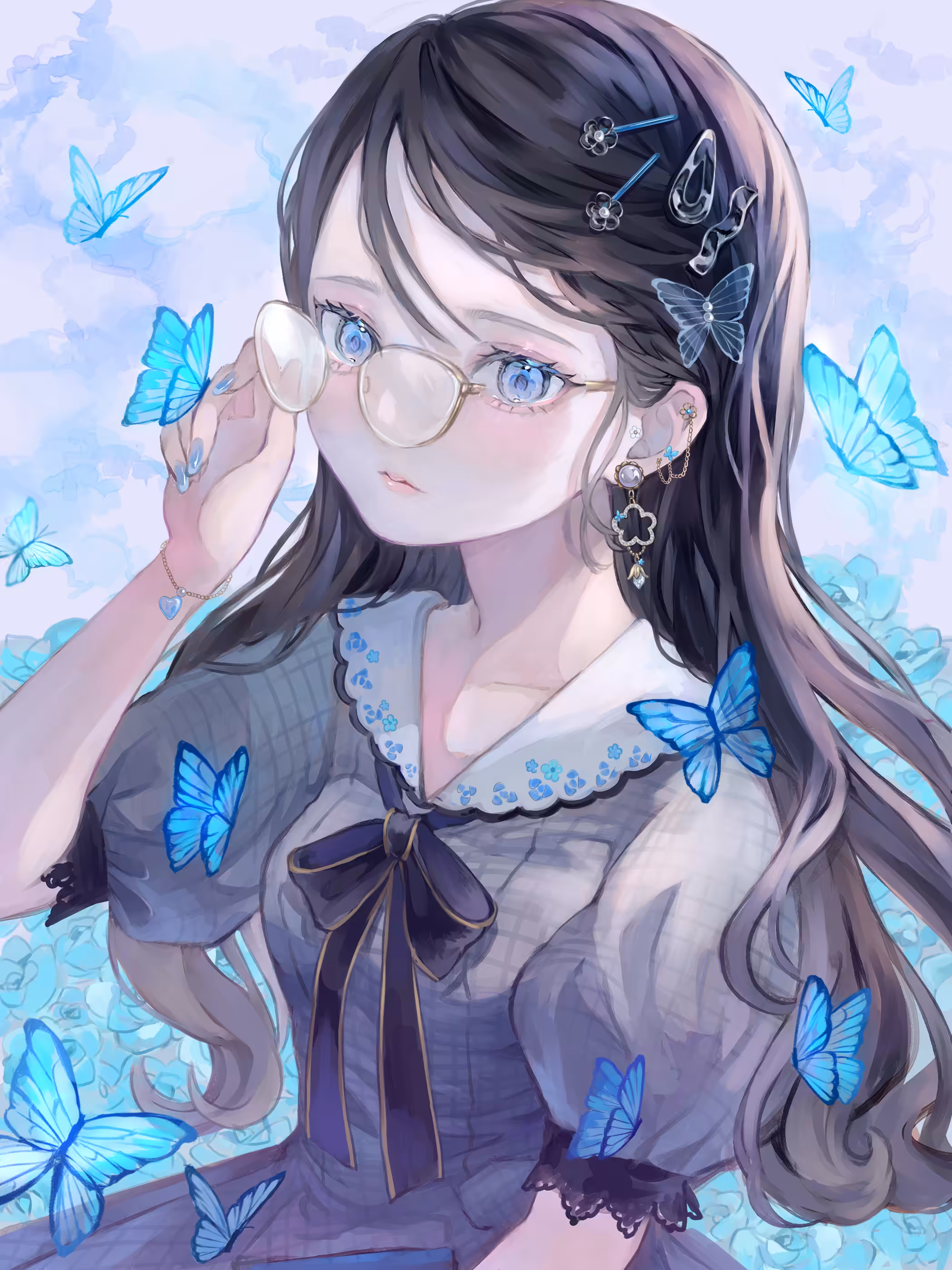 Girl with glasses