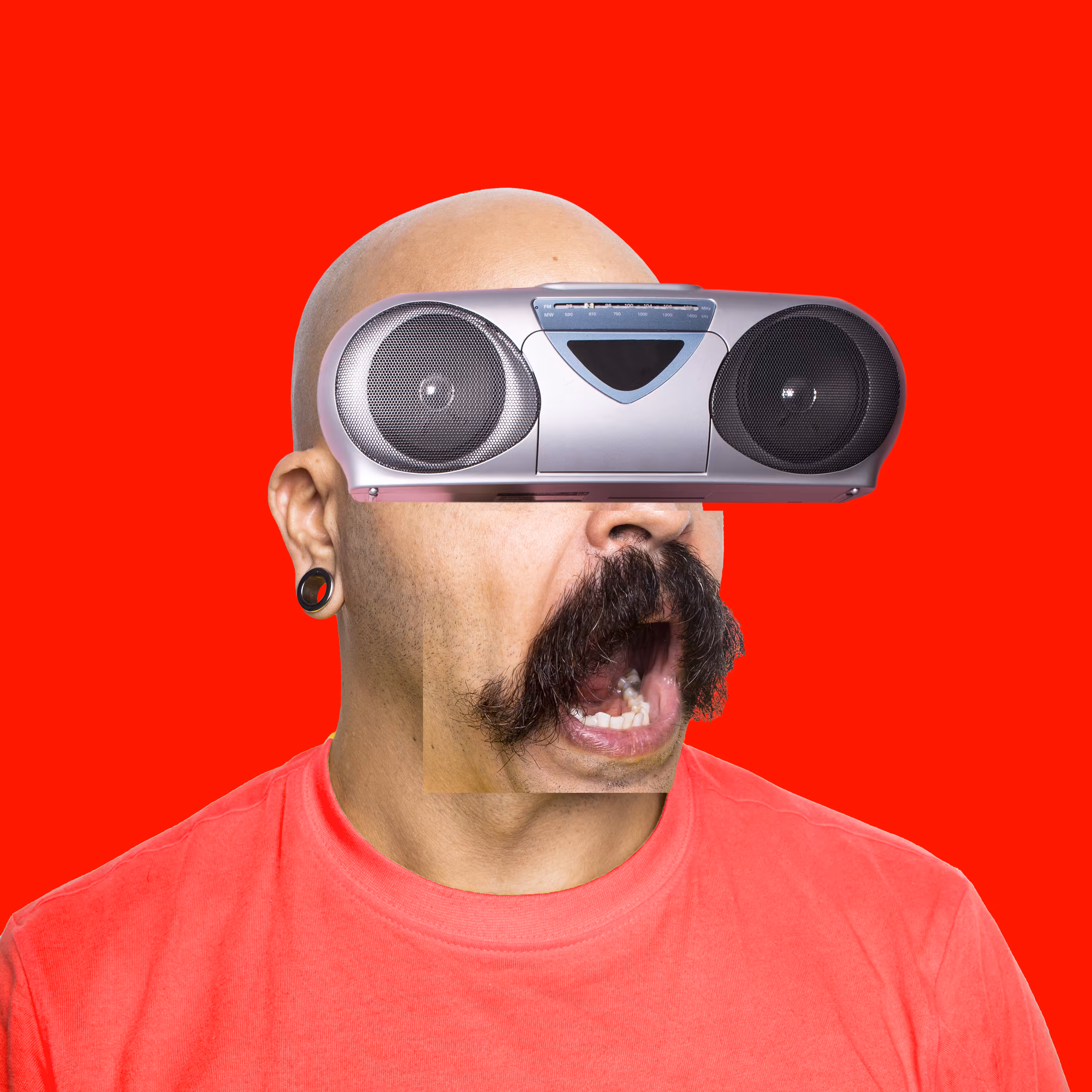 The crypto moustache man