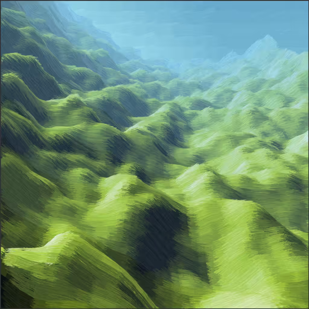 Lush Fields #9