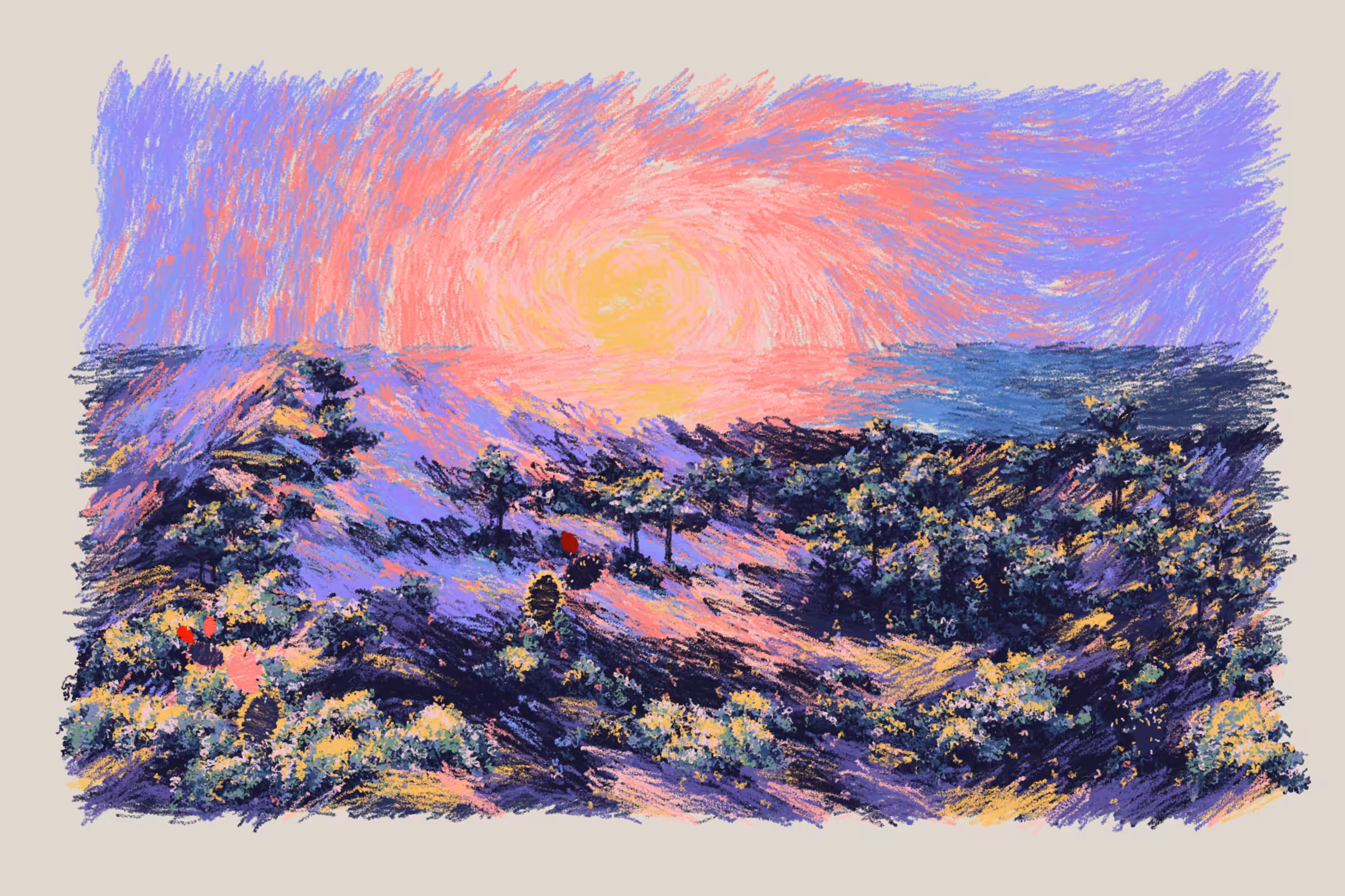 Sunset from the Bluffs #21