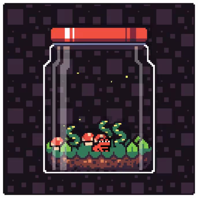 Toad Terrarium #223