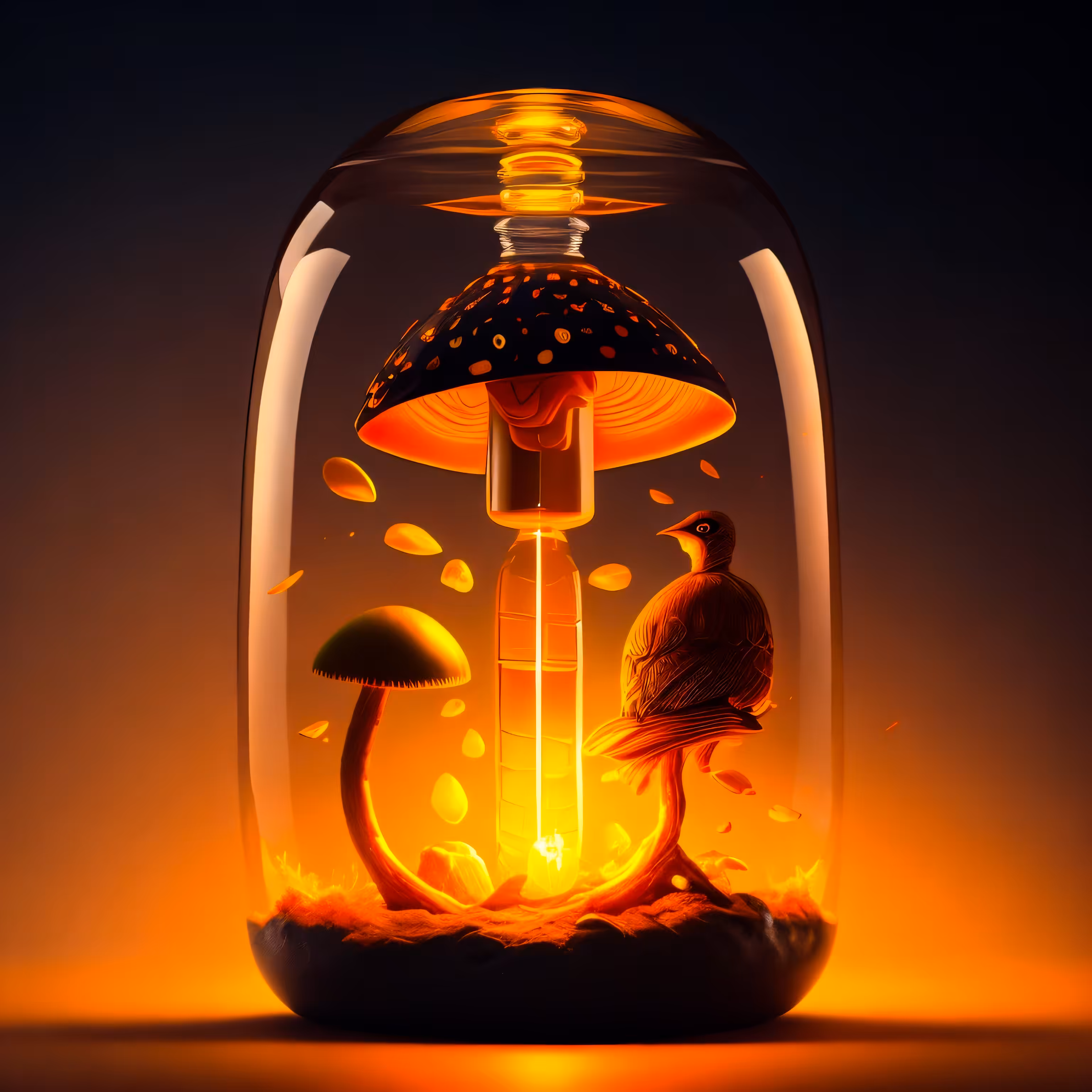 Mushroom Bottle