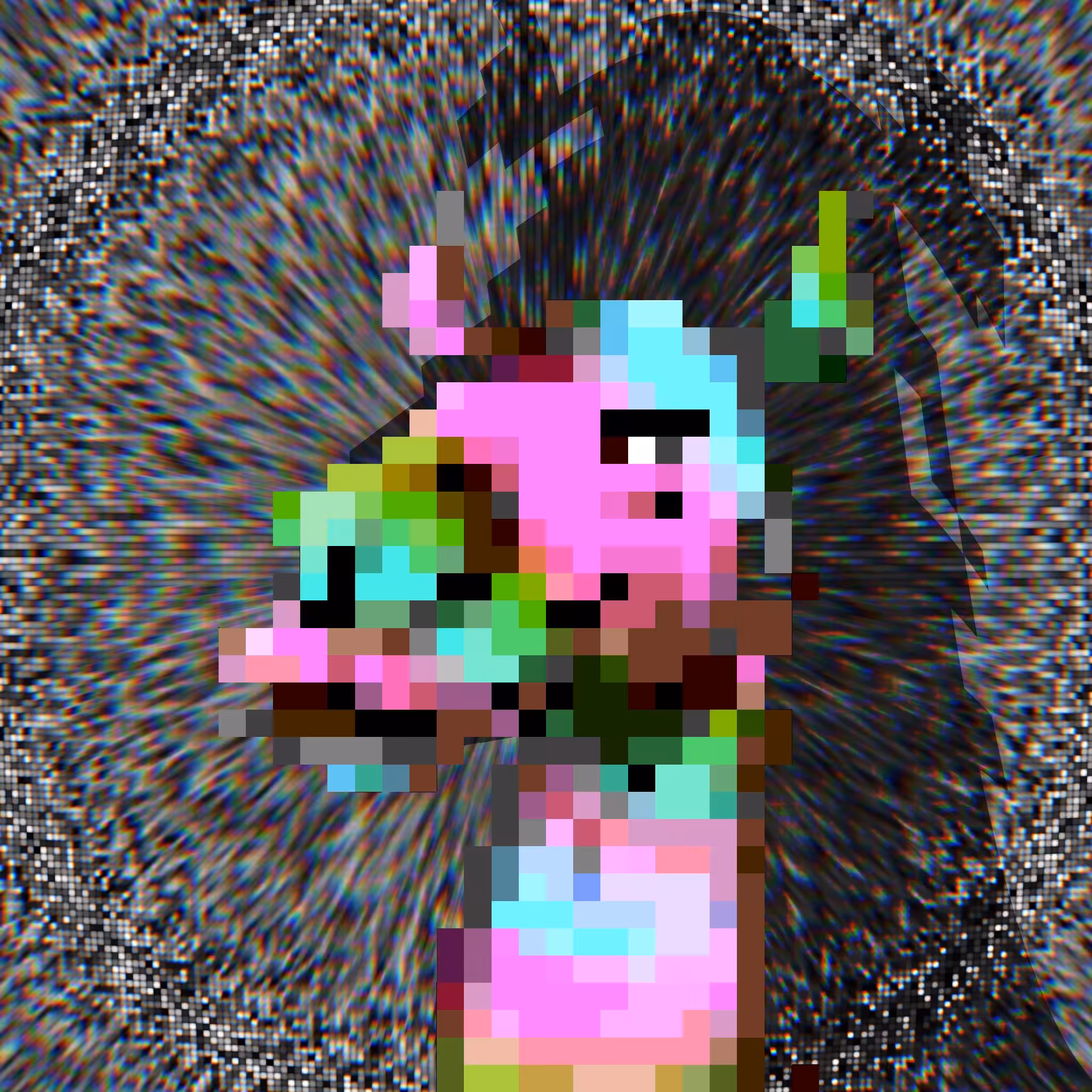Trippy Camel 05 - Pixel Camel